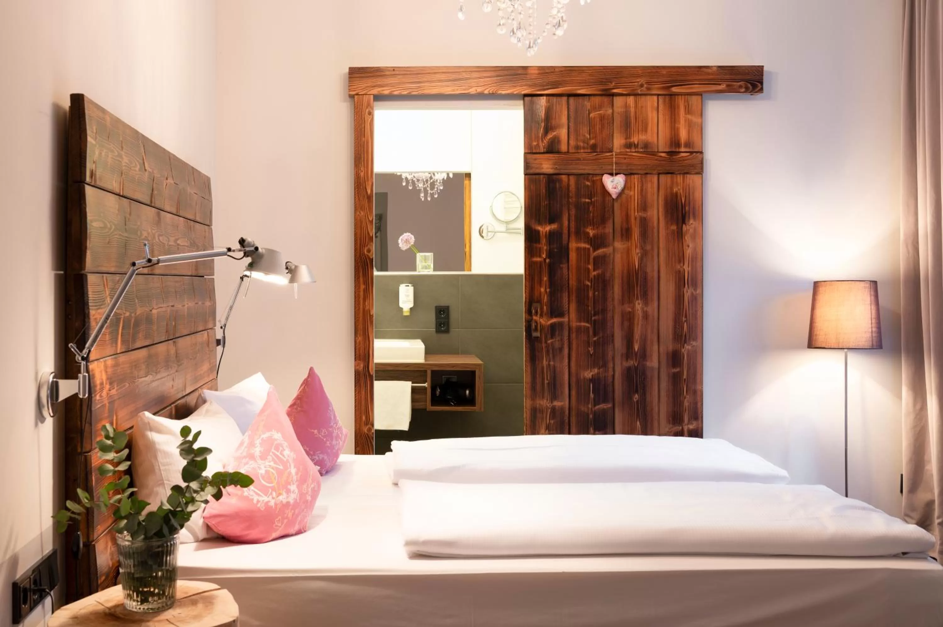 Photo of the whole room, Bed in Landhotel 3Kronen