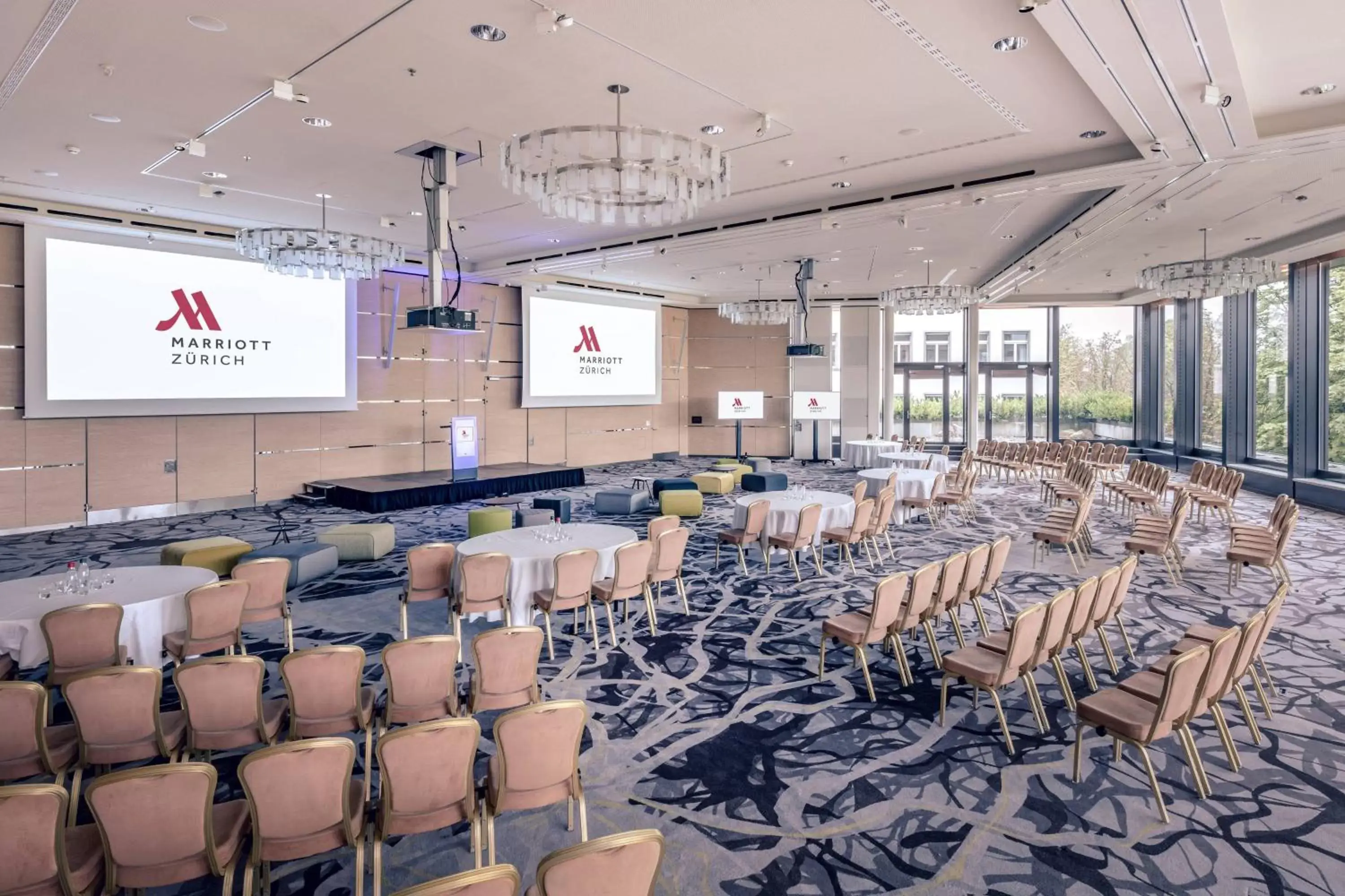 Meeting/conference room, Banquet Facilities in Zurich Marriott Hotel