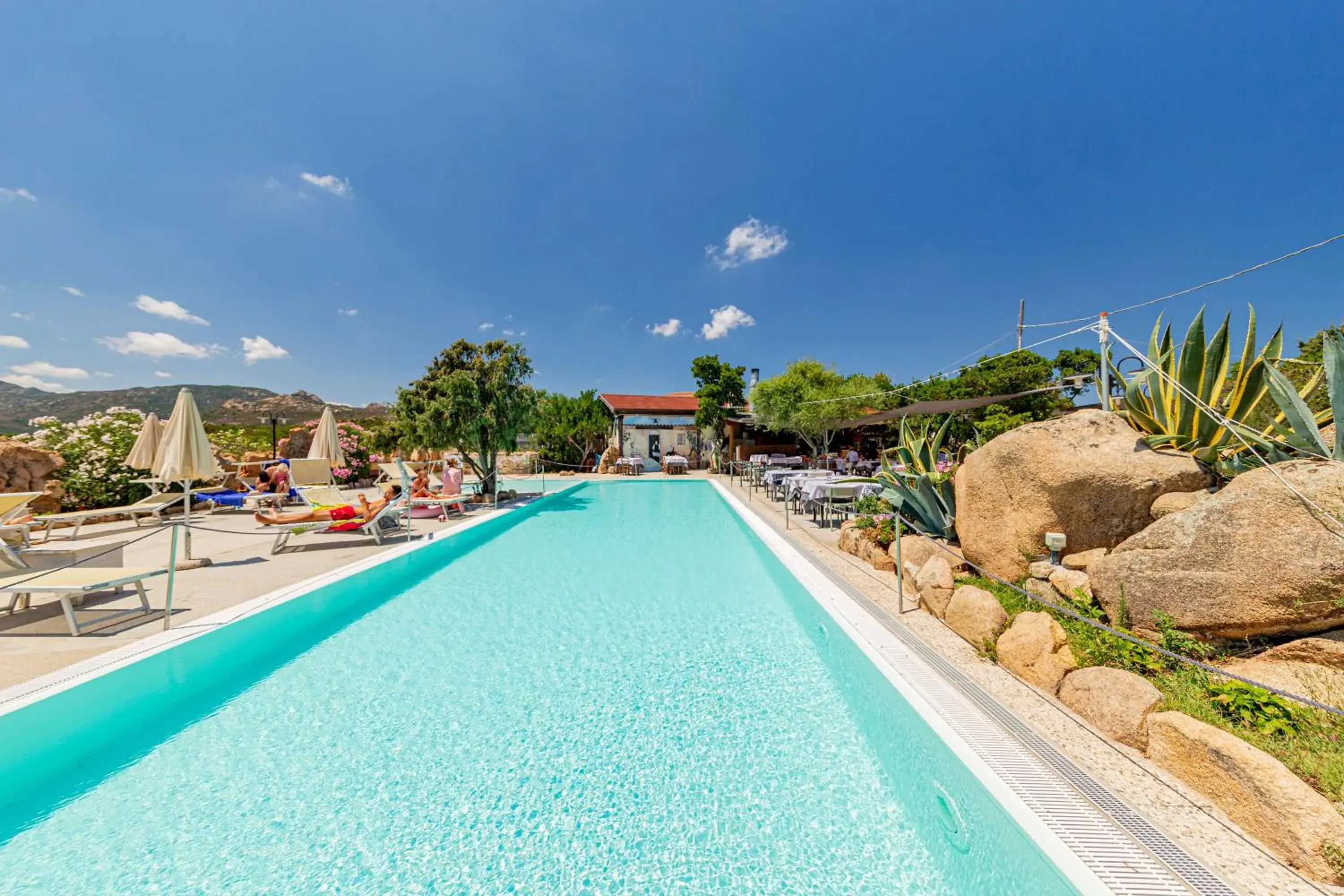 Swimming Pool in Residence Hotel Lu Nibareddu