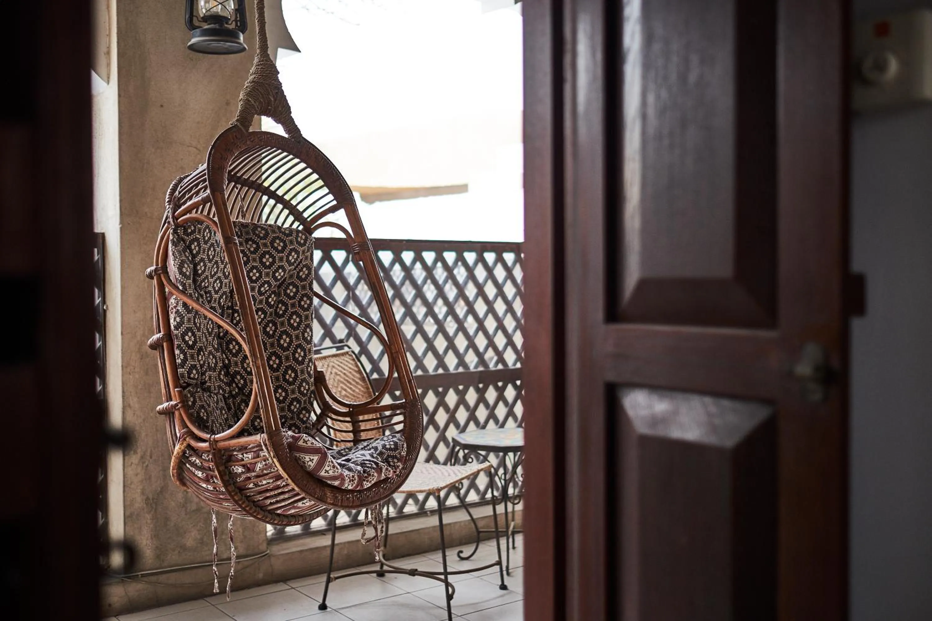 Decorative detail in XVA Art Hotel