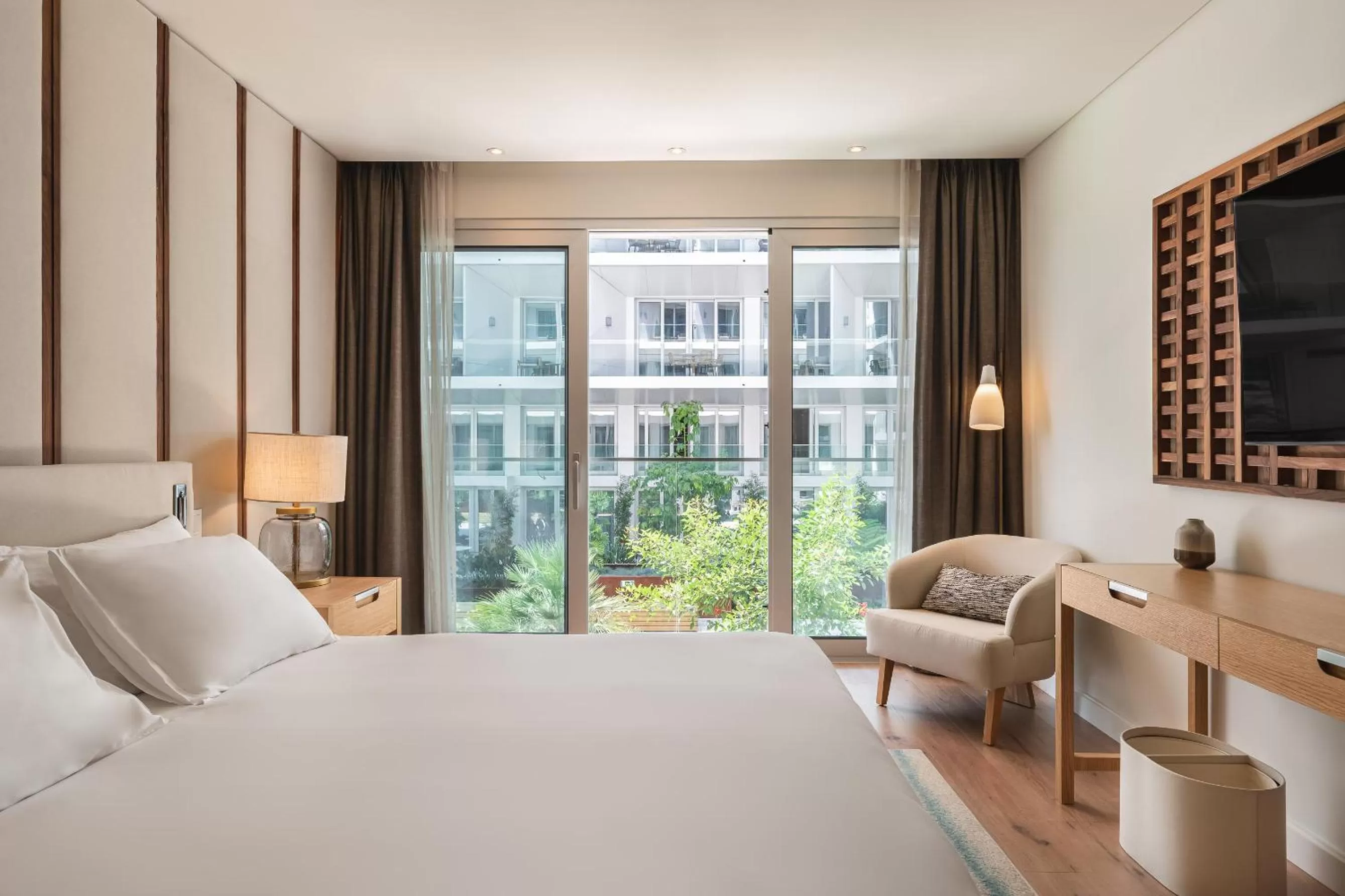 Bed in Hyatt Regency Lisbon