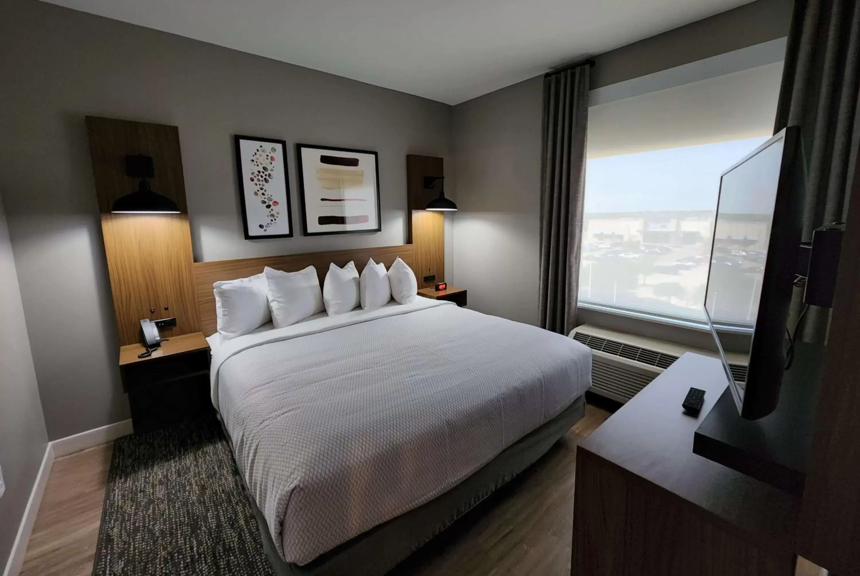 Photo of the whole room, Bed in Hawthorn Extended Stay by Wyndham Pflugerville Photo of the whole room, Bed in Hawthorn Extended Stay by Wyndham Pflugerville