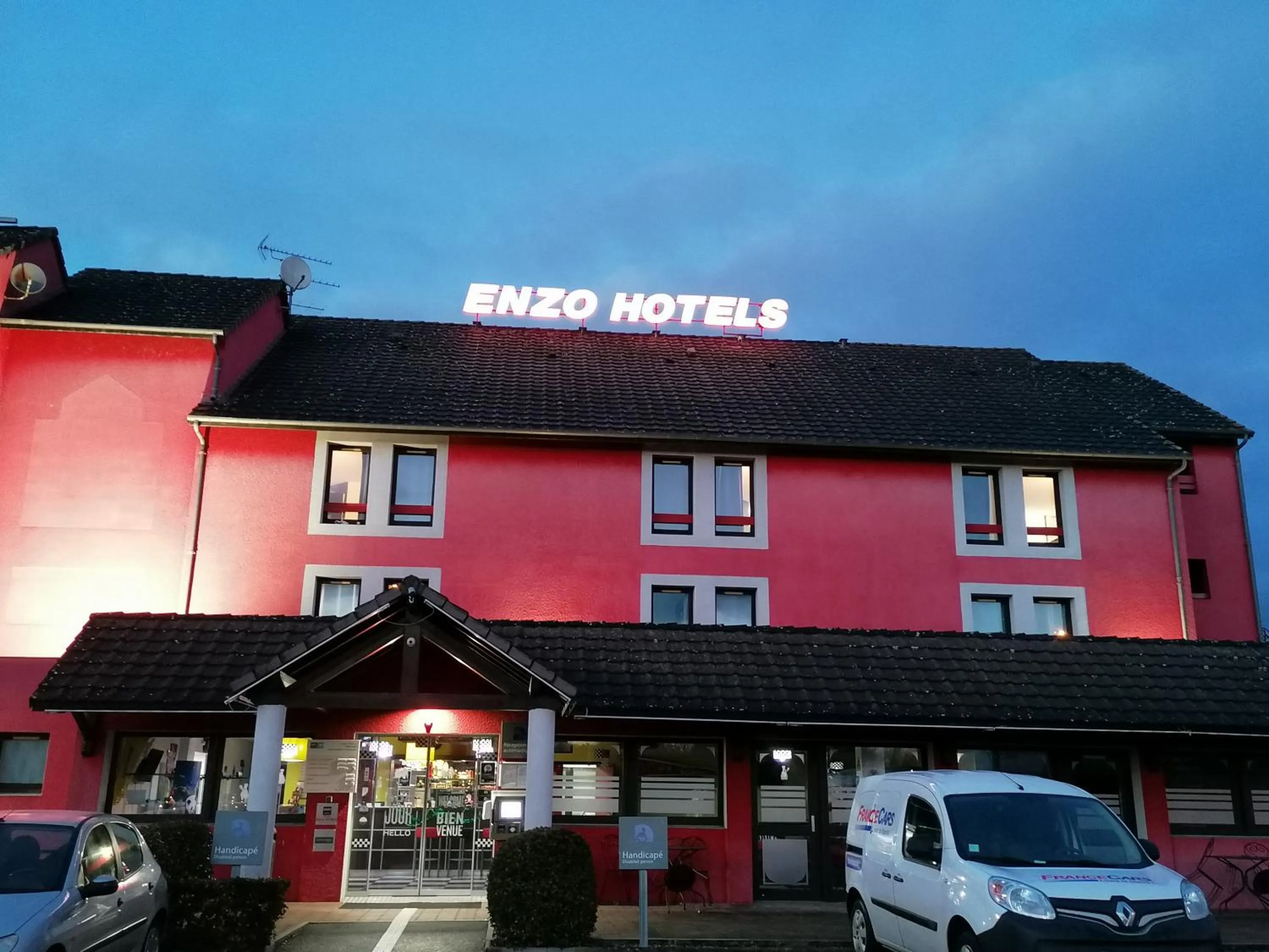 Property building in Enzo Hotels Vierzon by Kyriad Direct