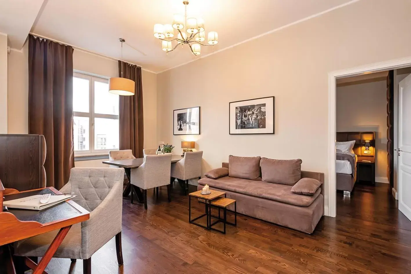 Living room, Seating Area in Arabel Design Apartments