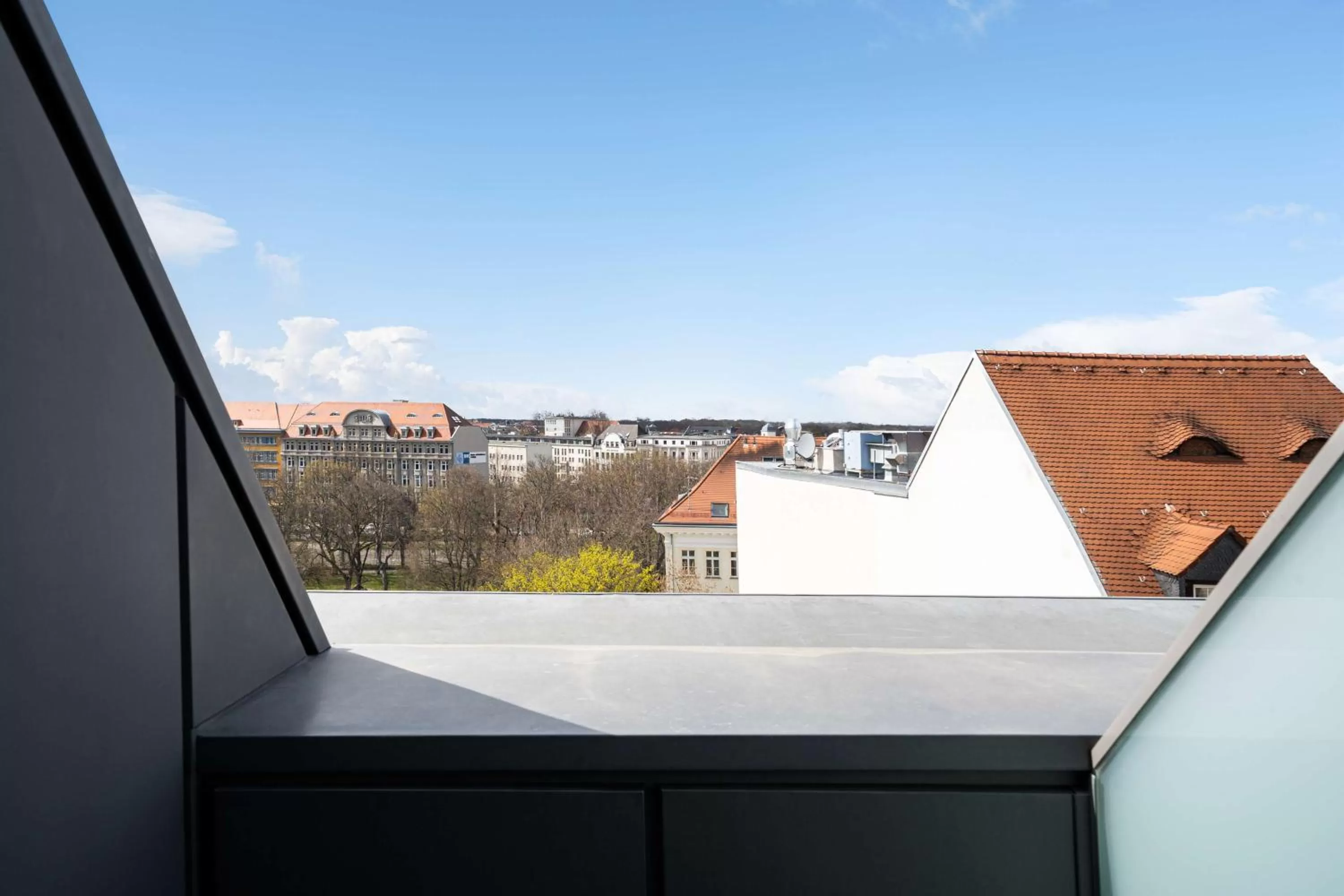 Bedroom in elaya hotel leipzig city center
