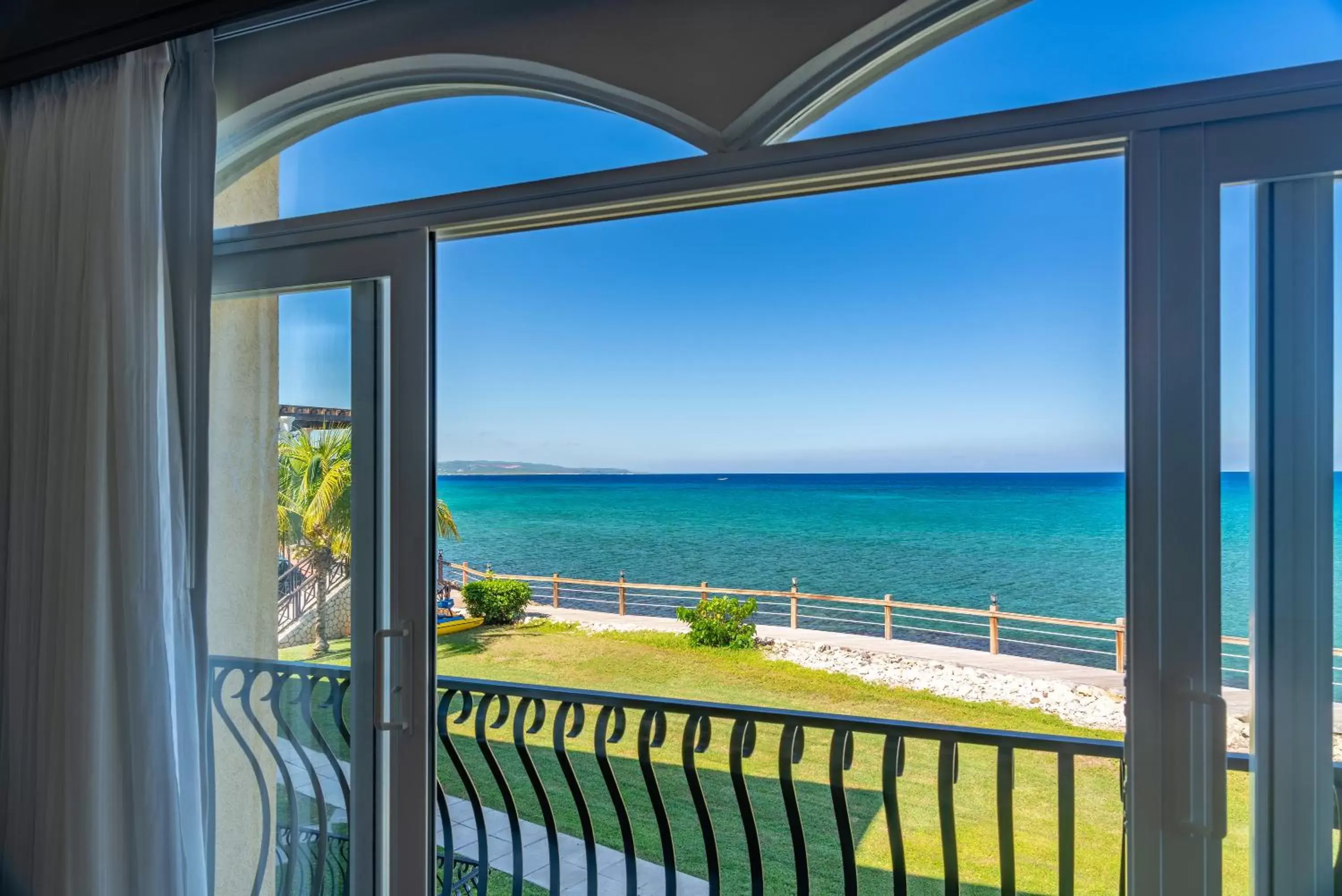 Balcony/Terrace, Sea View in Jewel Paradise Cove Adult Beach Resort & Spa