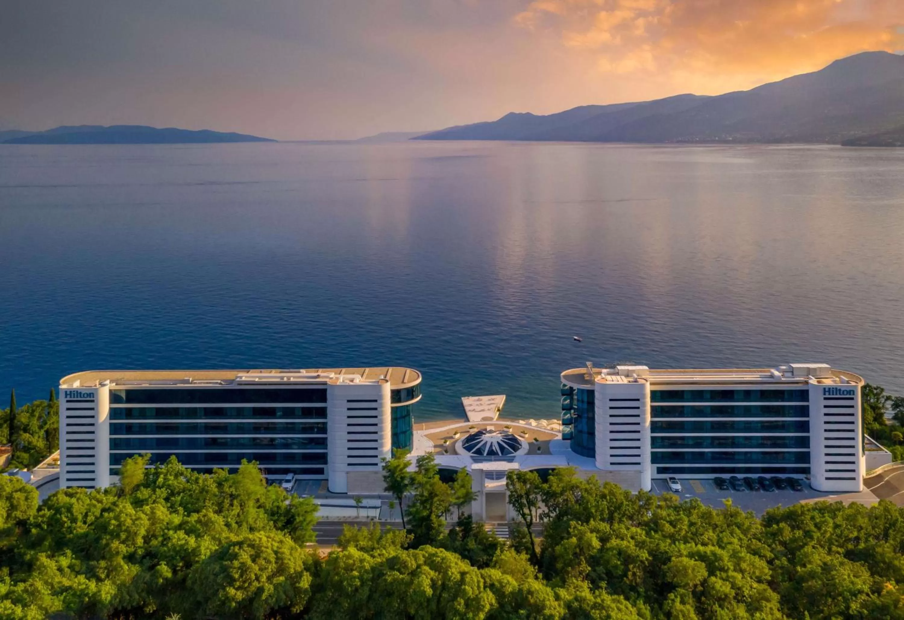 Property building in Hilton Rijeka Costabella Beach Resort And Spa