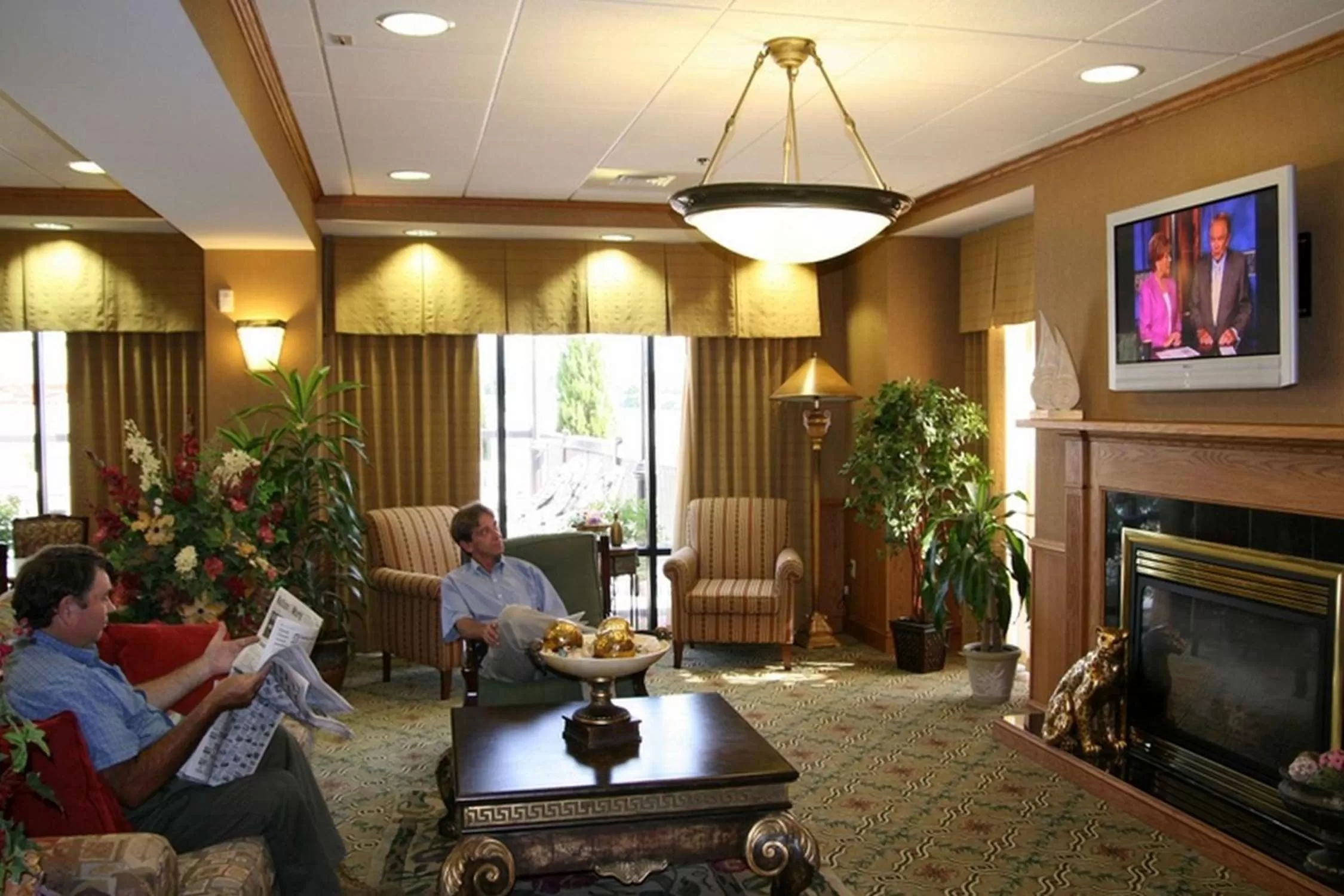 Lobby or reception in Hampton Inn Stony Creek