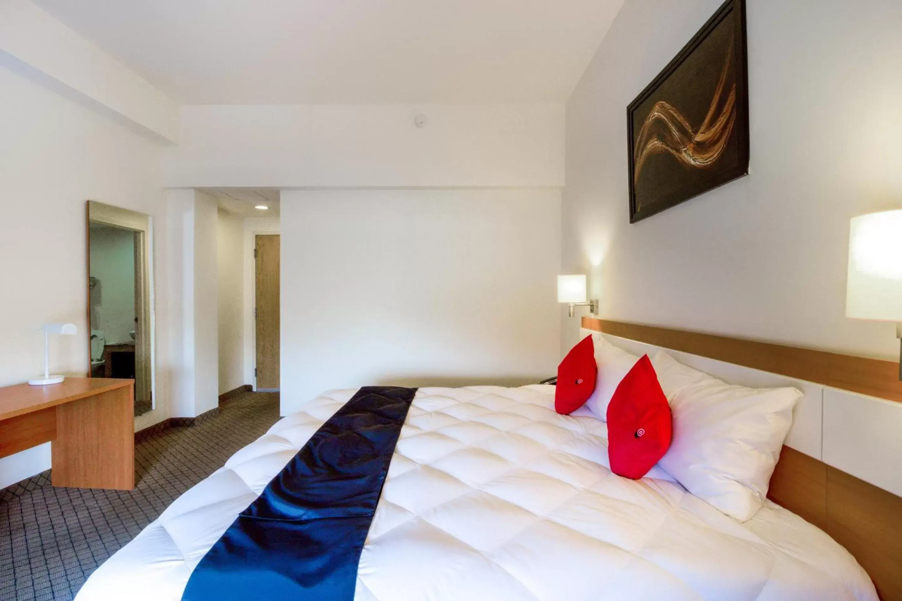 Bedroom, Bed in Capital O Hotel Herederos, Piedras Negras