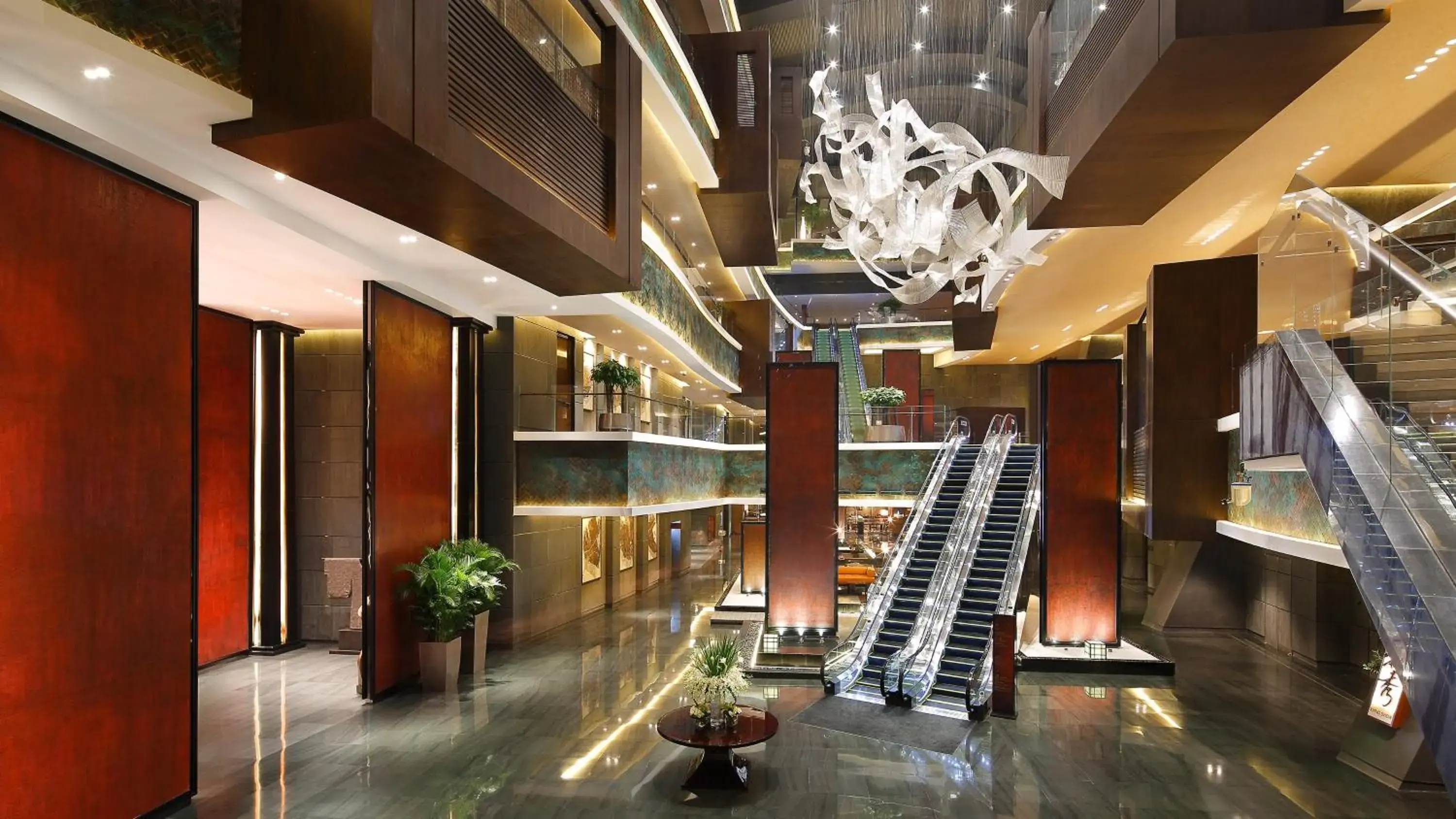 Lobby or reception in InterContinental Changsha, an IHG Hotel