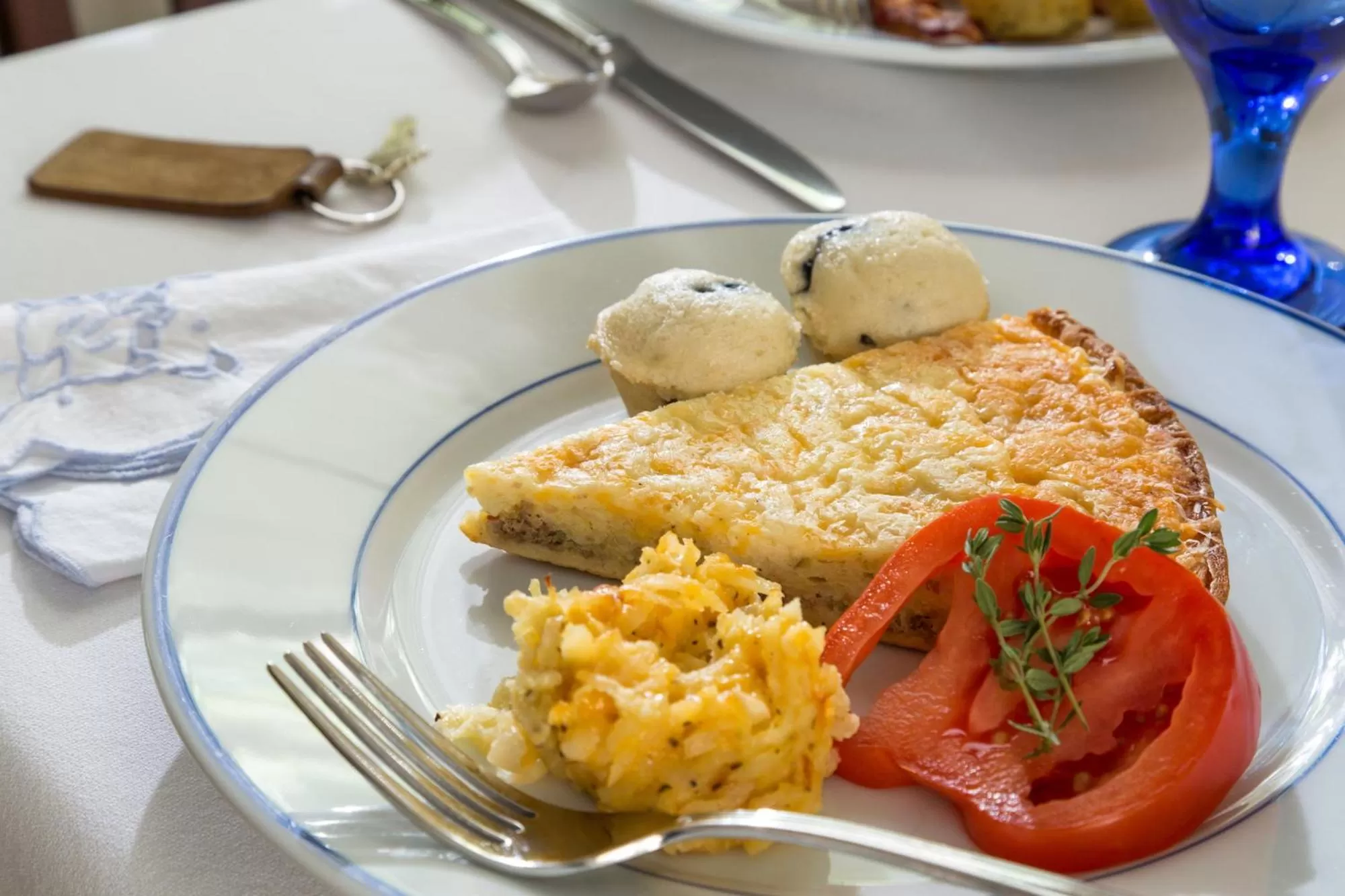 Food close-up in Magnolia Springs Bed and Breakfast