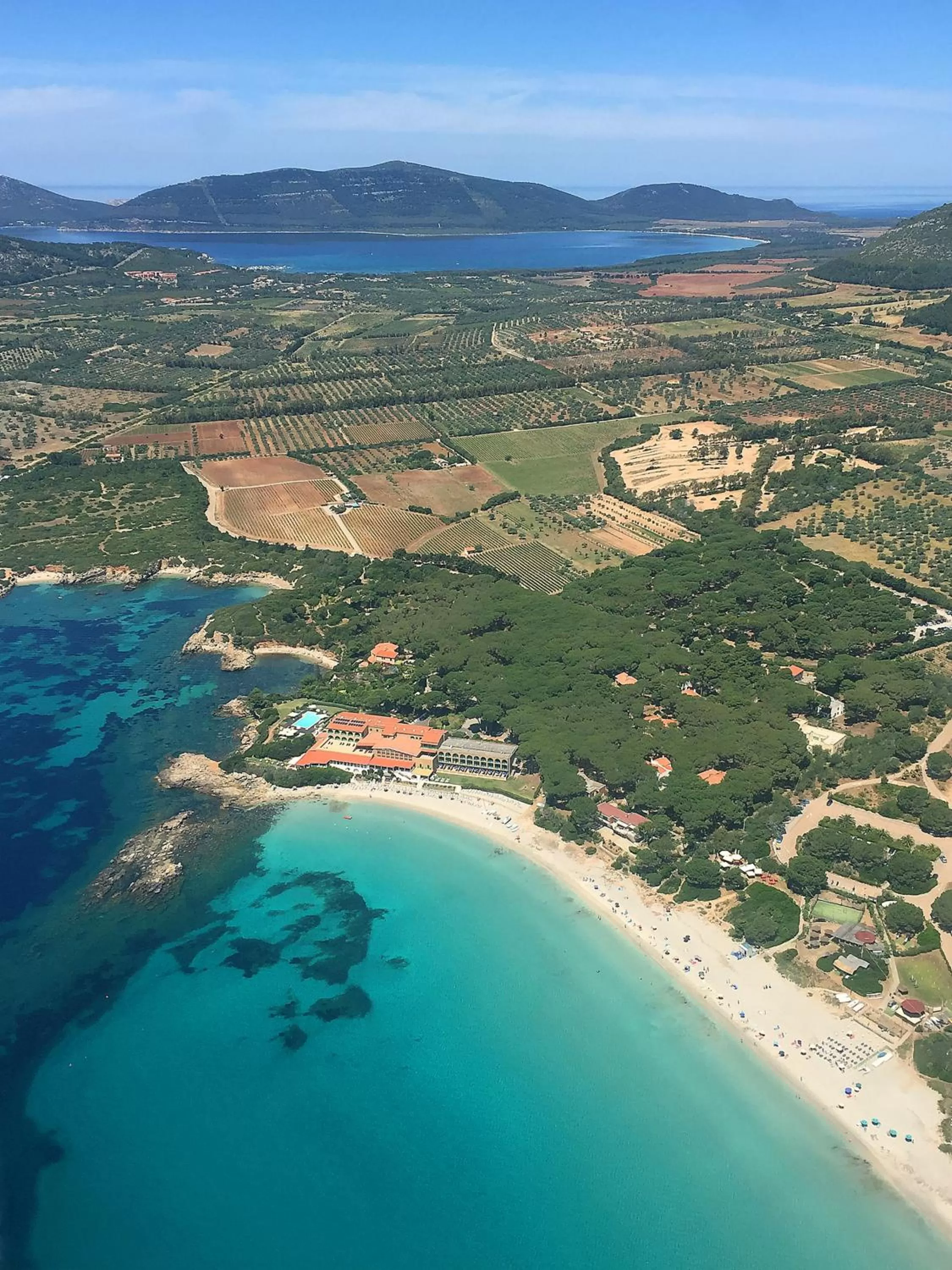 Bird's eye view in Hotel Dei Pini