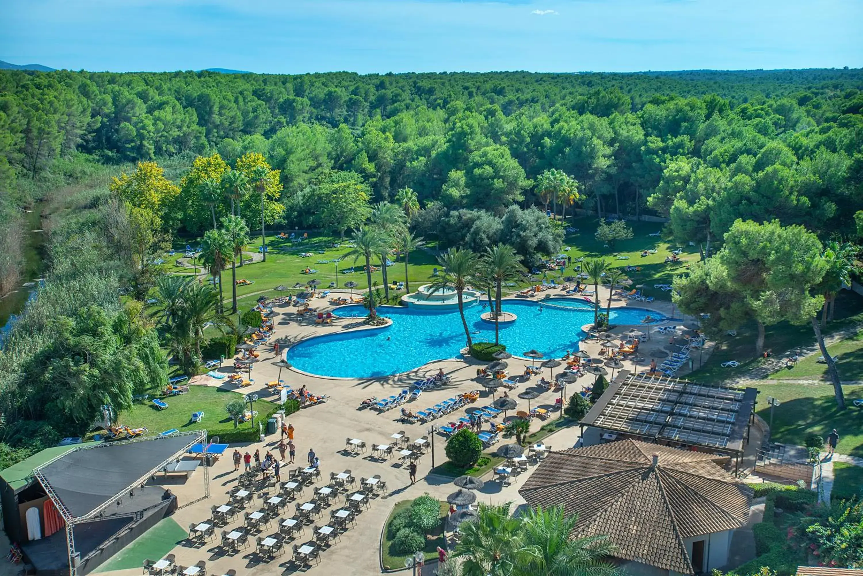 View (from property/room), Bird's-eye View in Exagon Park