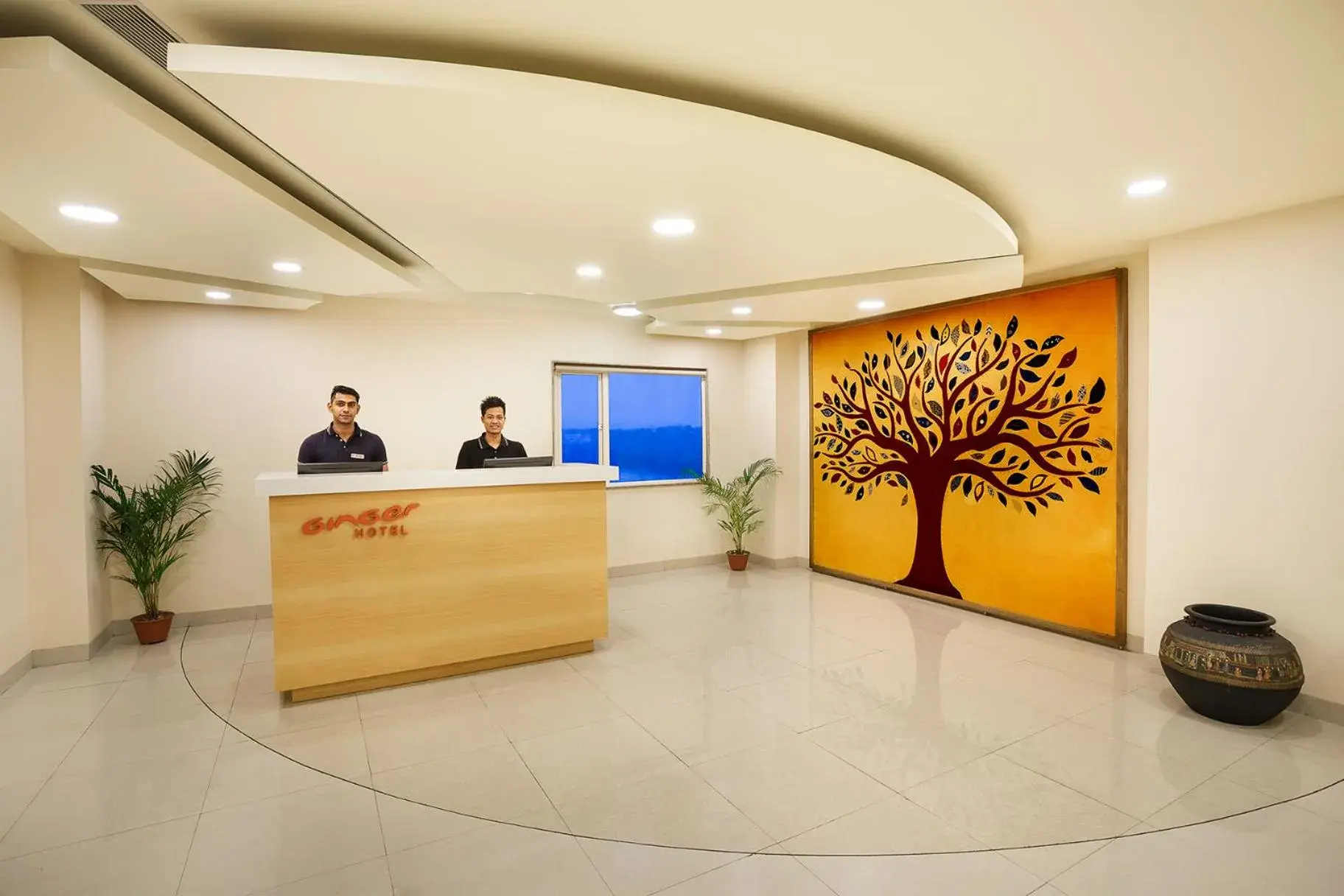 Lobby or reception in Ginger Vapi Lobby or reception in Ginger Vapi