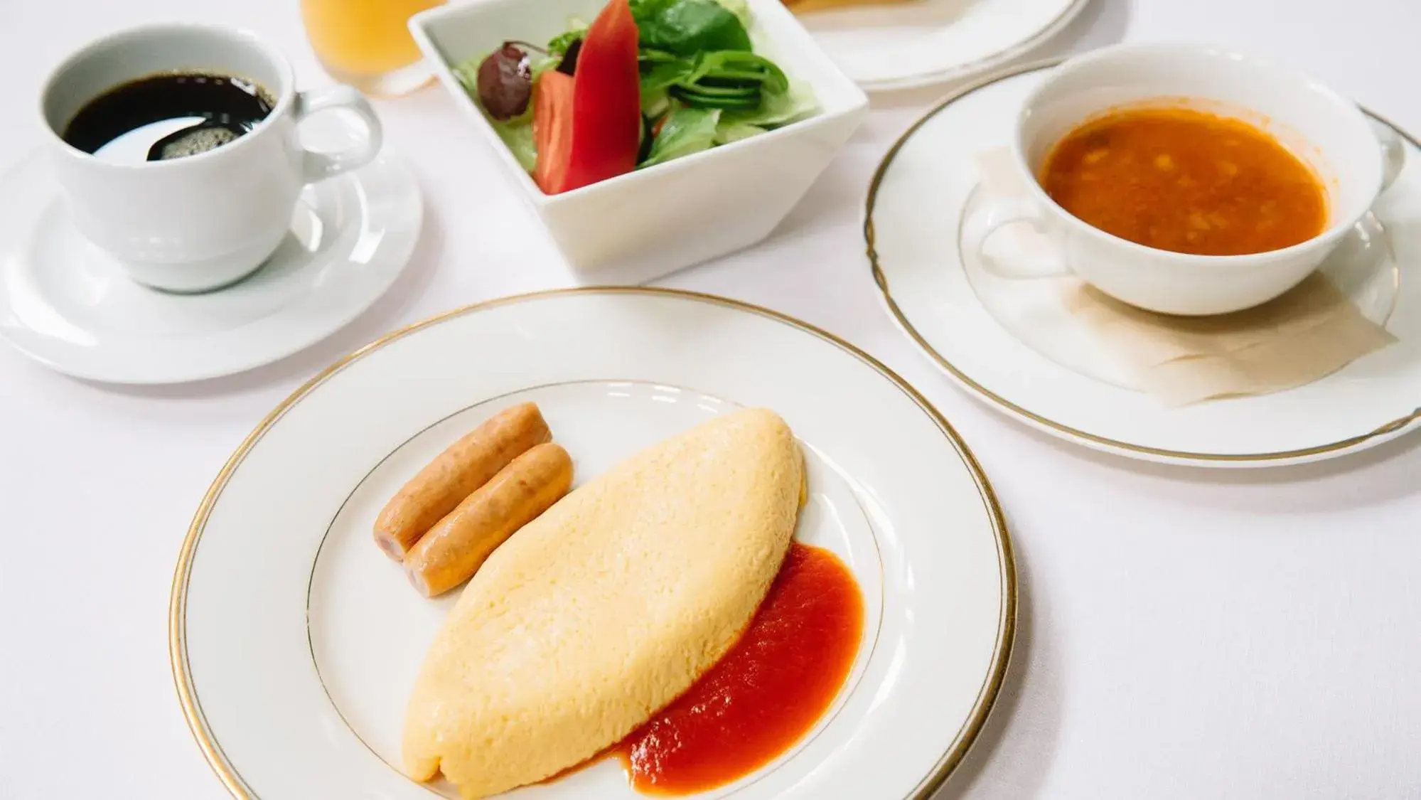 Food close-up, Breakfast in Kyu-Karuizawa Hotel Shinonome