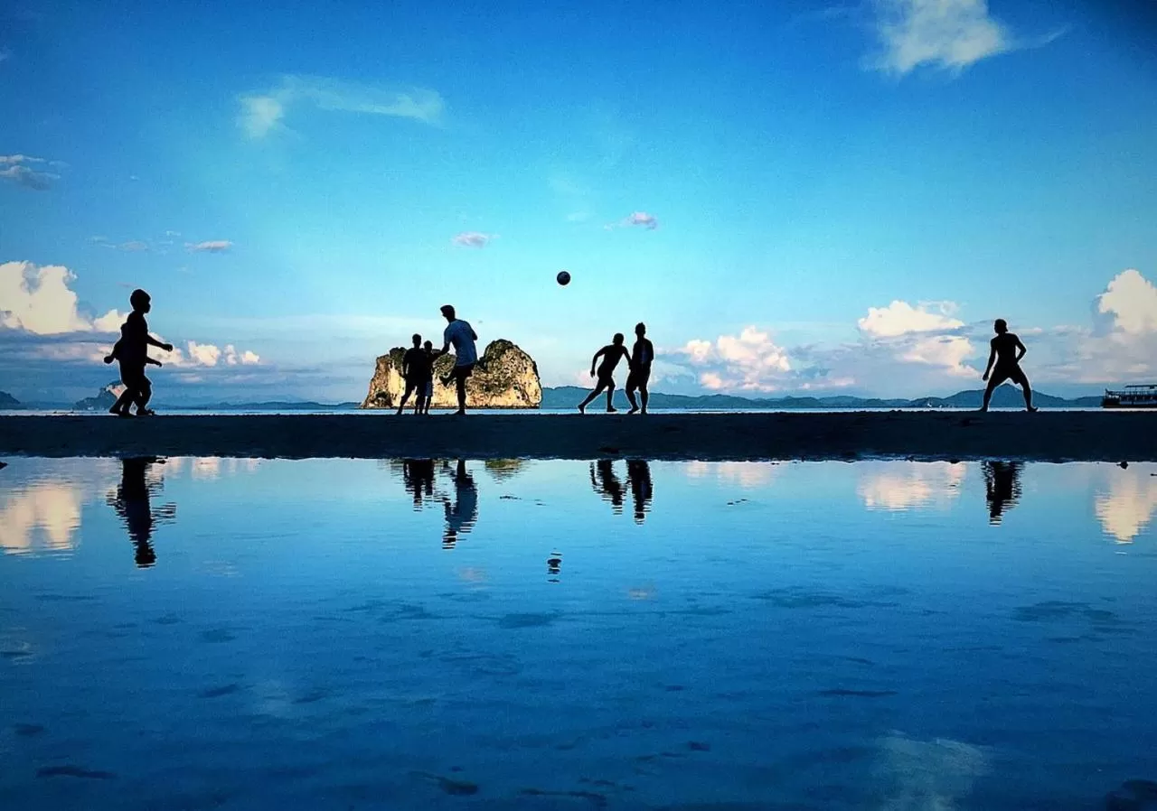 Swimming pool in Thanya Beach Resort - SHA Plus