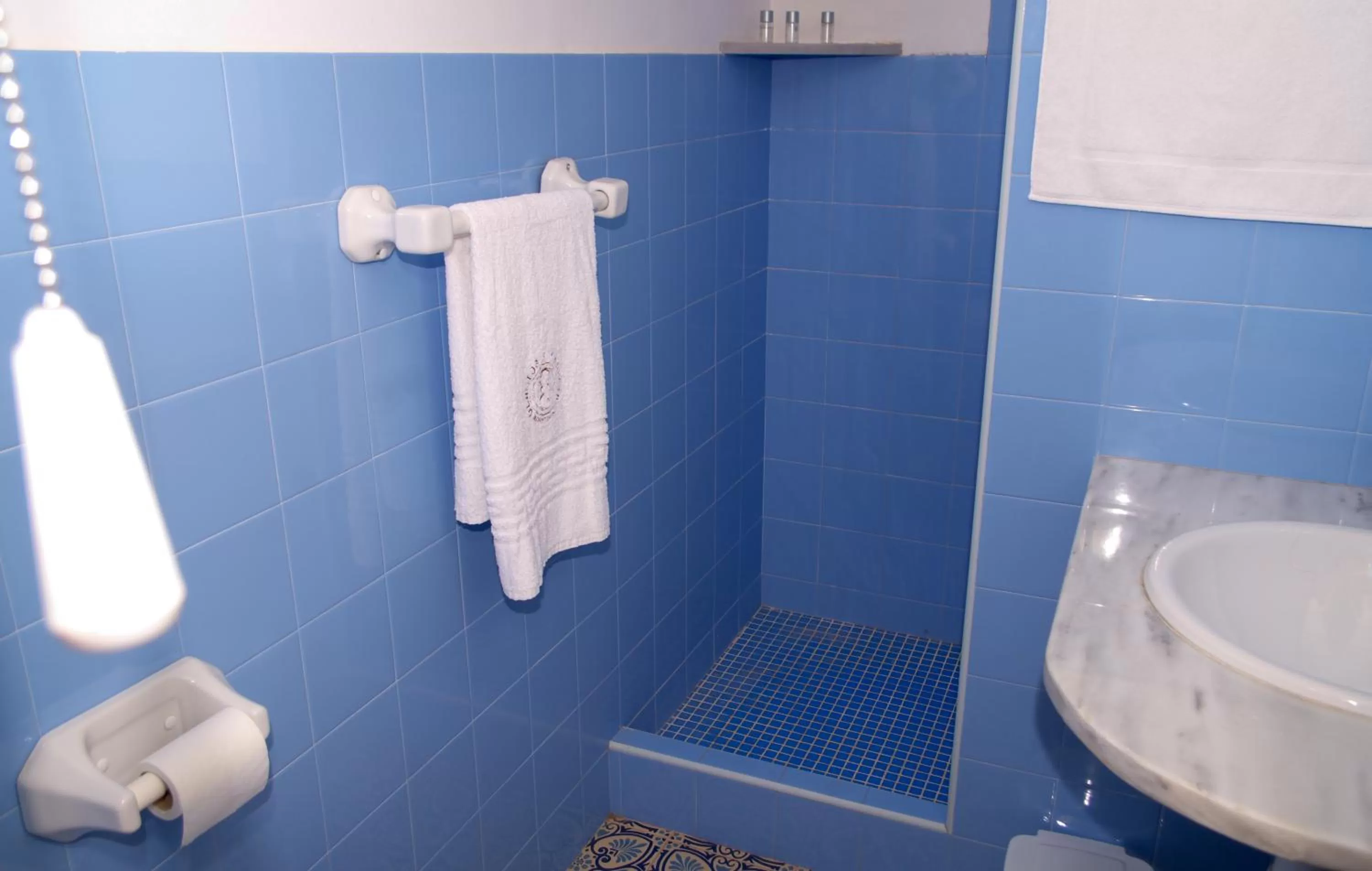 Bathroom in Olmitos 3 Hotel boutique, Casa-Palacio