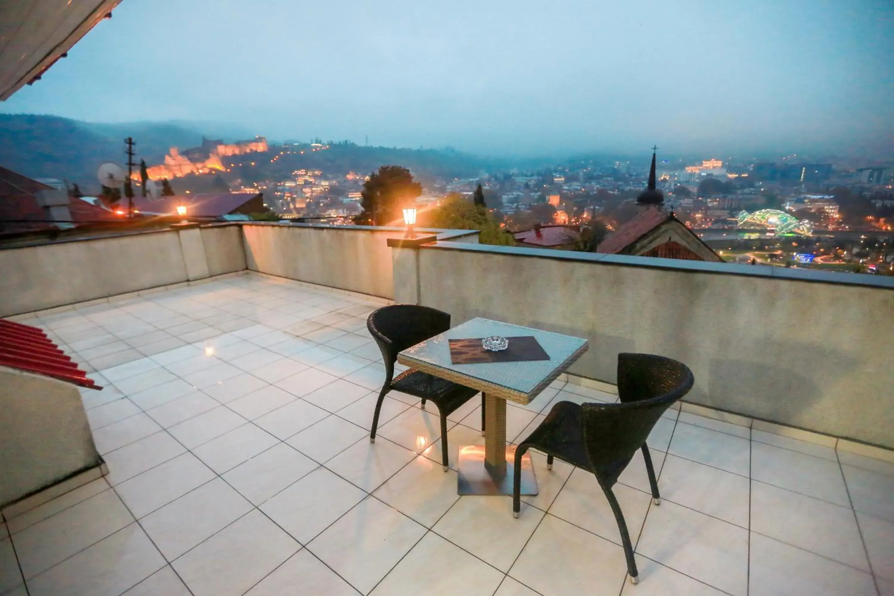 Balcony/Terrace in Hotel New Metekhi