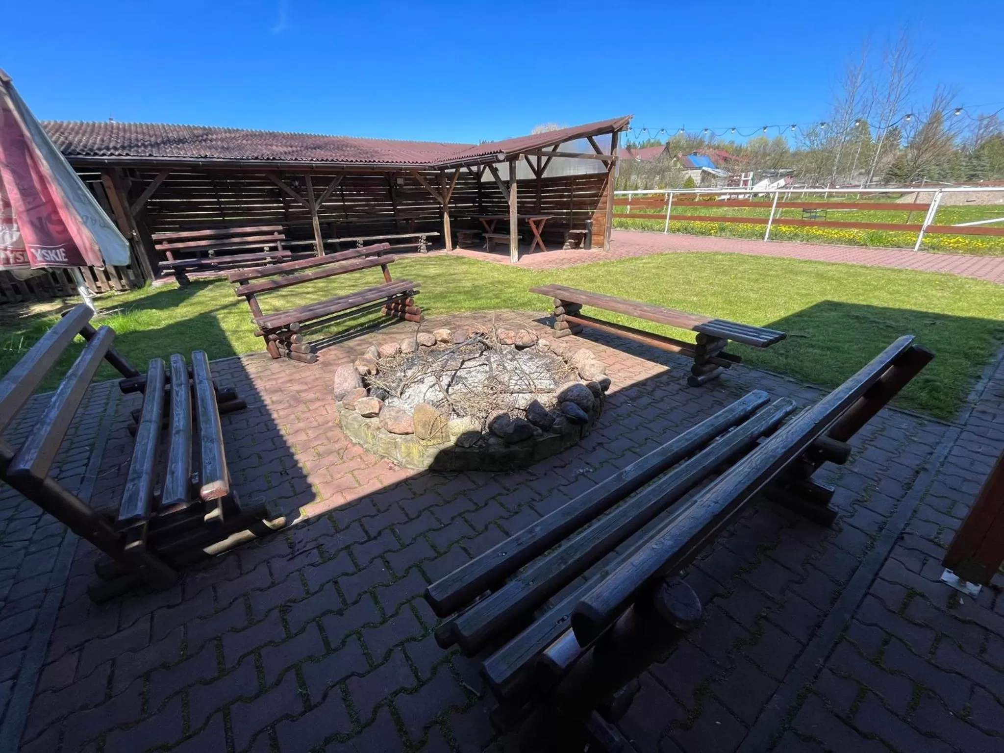 BBQ facilities in Stajnia pod Dębem