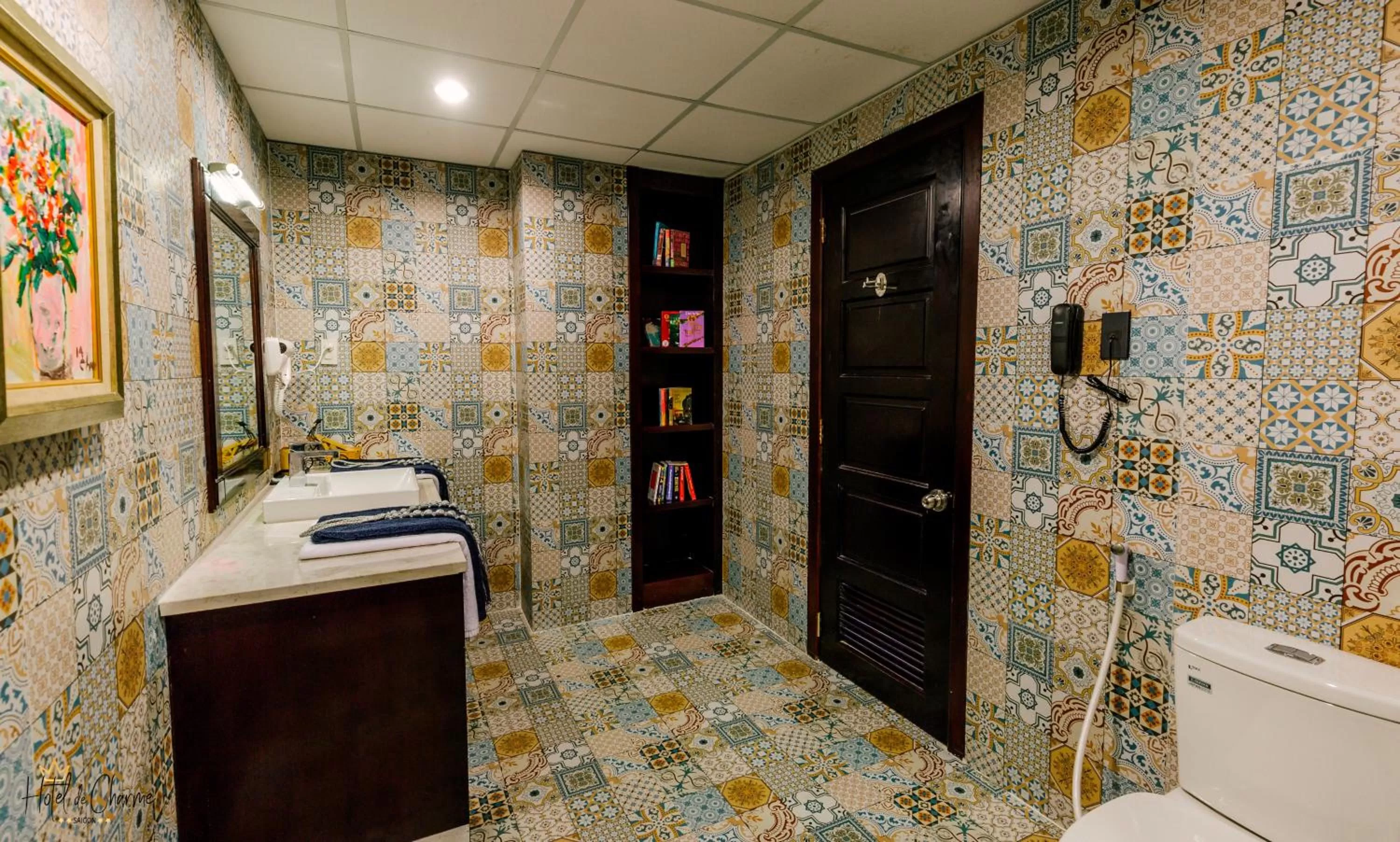 Bathroom in Prostyle Hotel Ho Chi Minh プロスタイルホテルホーチミン