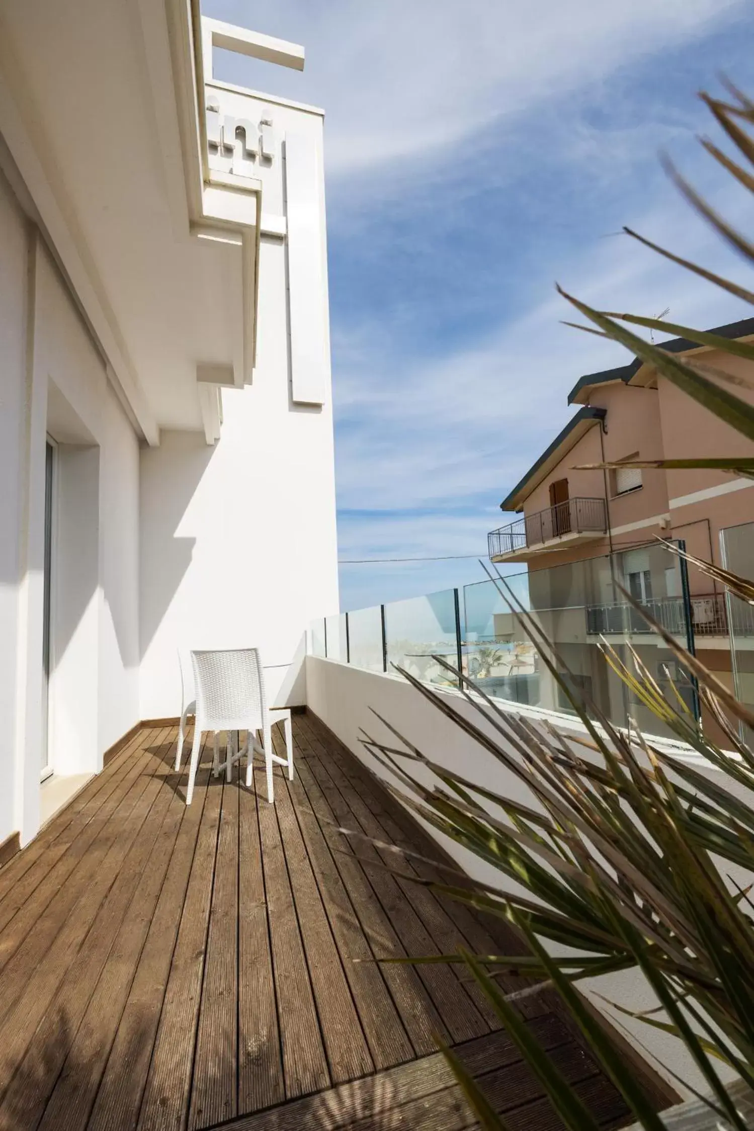 Balcony/Terrace in Baldinini Hotel