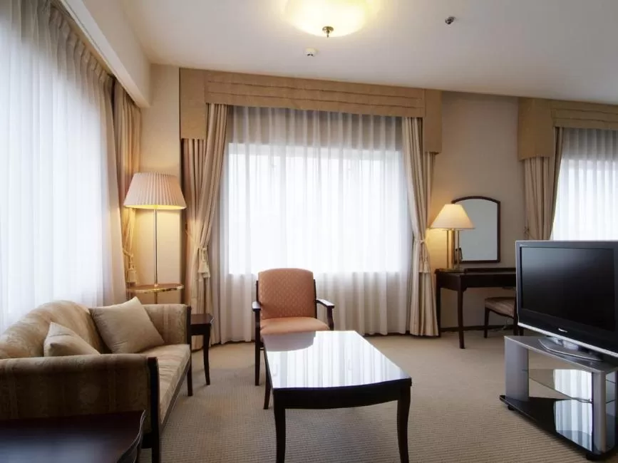 Living room in Hotel Okura Niigata