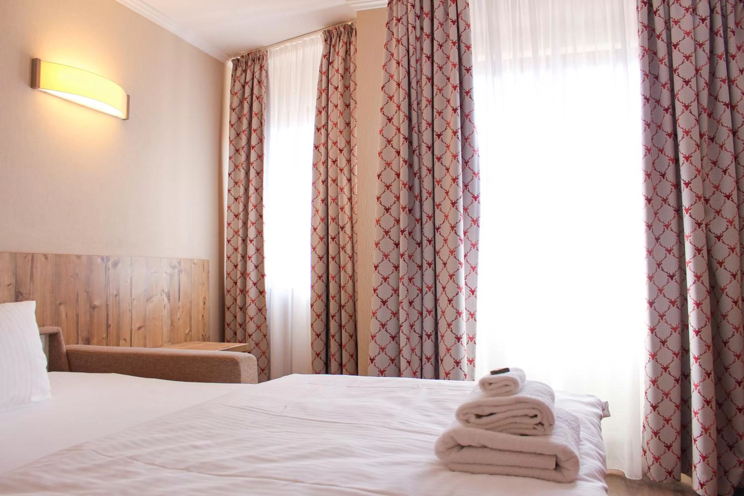 Bed in Hotel & Restaurant Zum Reussenstein