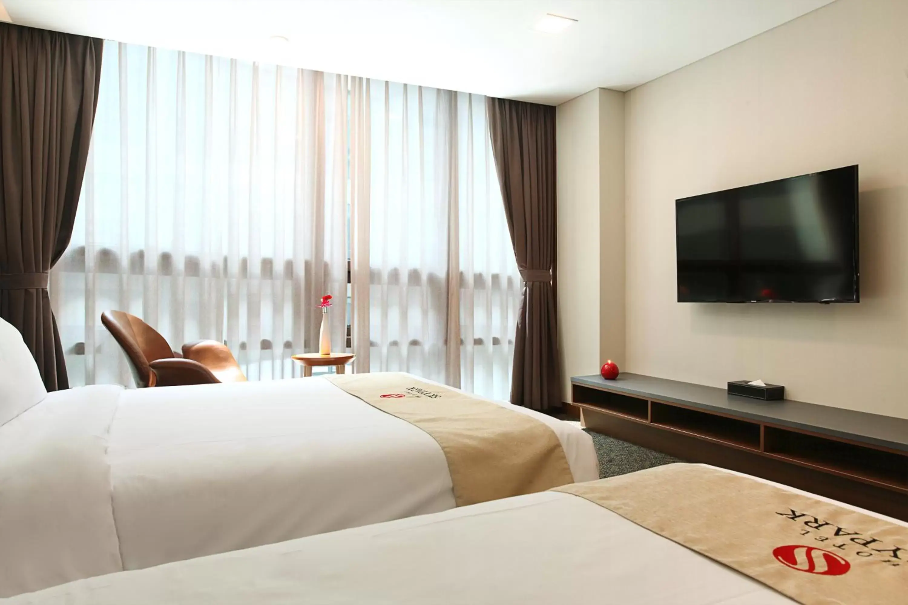 Bedroom, Room Photo in Hotel Skypark Kingstown Dongdaemun