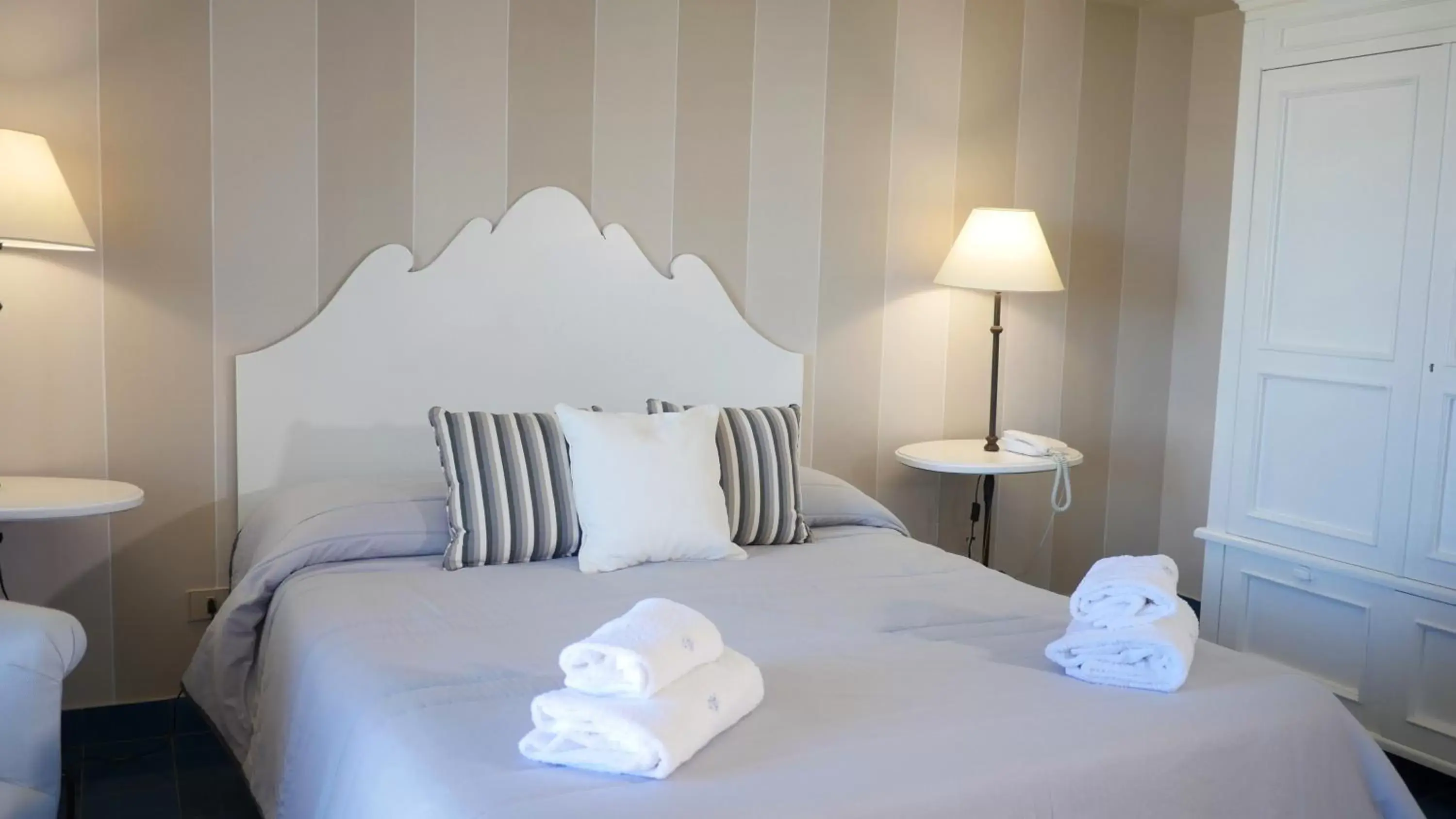 Bed in Hotel Tonnara Trabia Bed in Hotel Tonnara Trabia