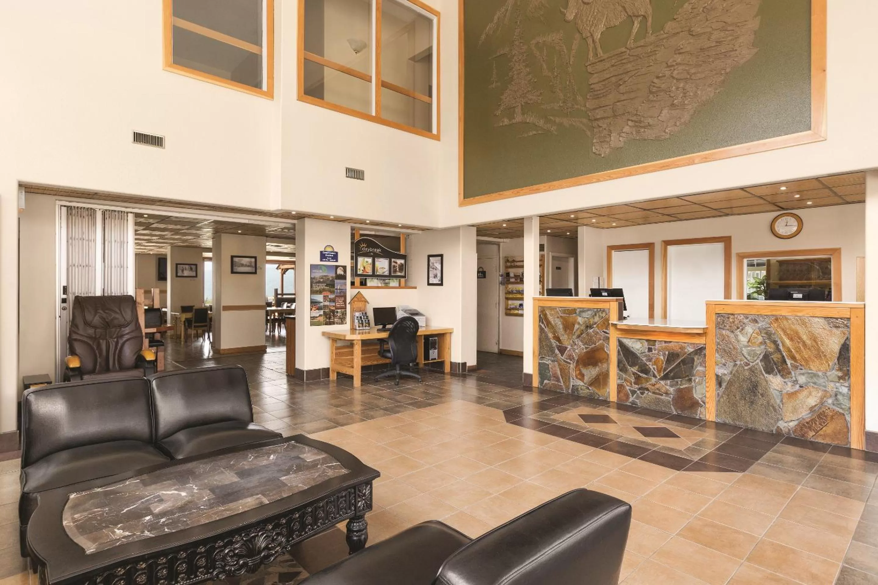 Lobby or reception in Days Inn by Wyndham Golden