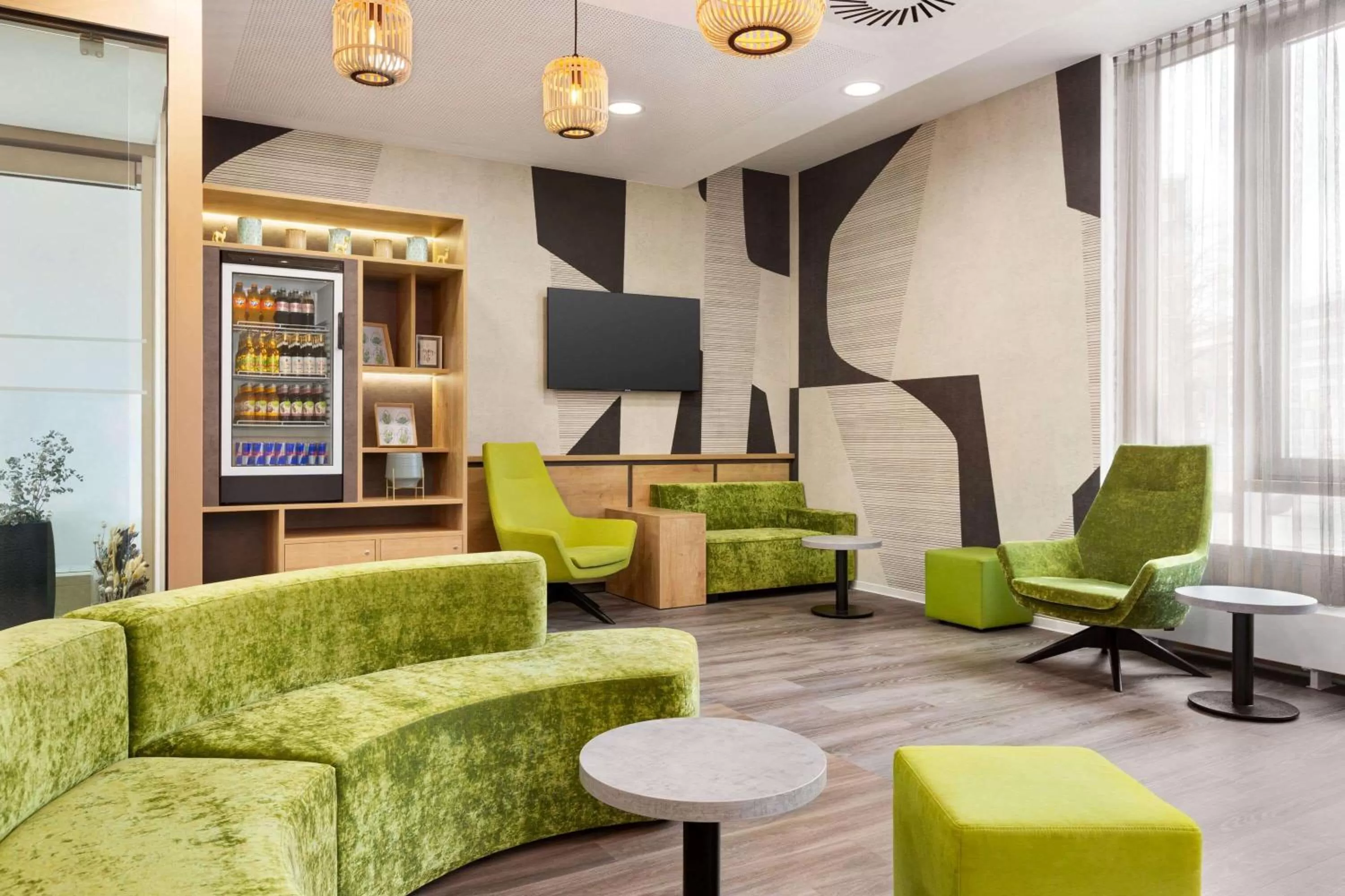 Lobby or reception in Super 8 by Wyndham Chemnitz