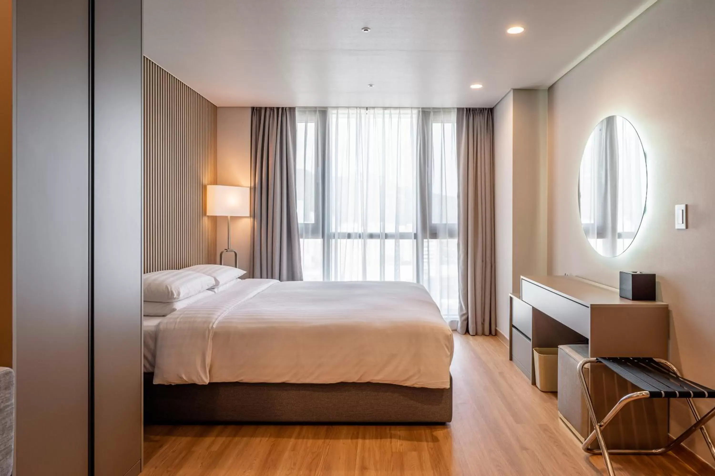 Bed in Haeundae Centum Hotel Bed in Haeundae Centum Hotel