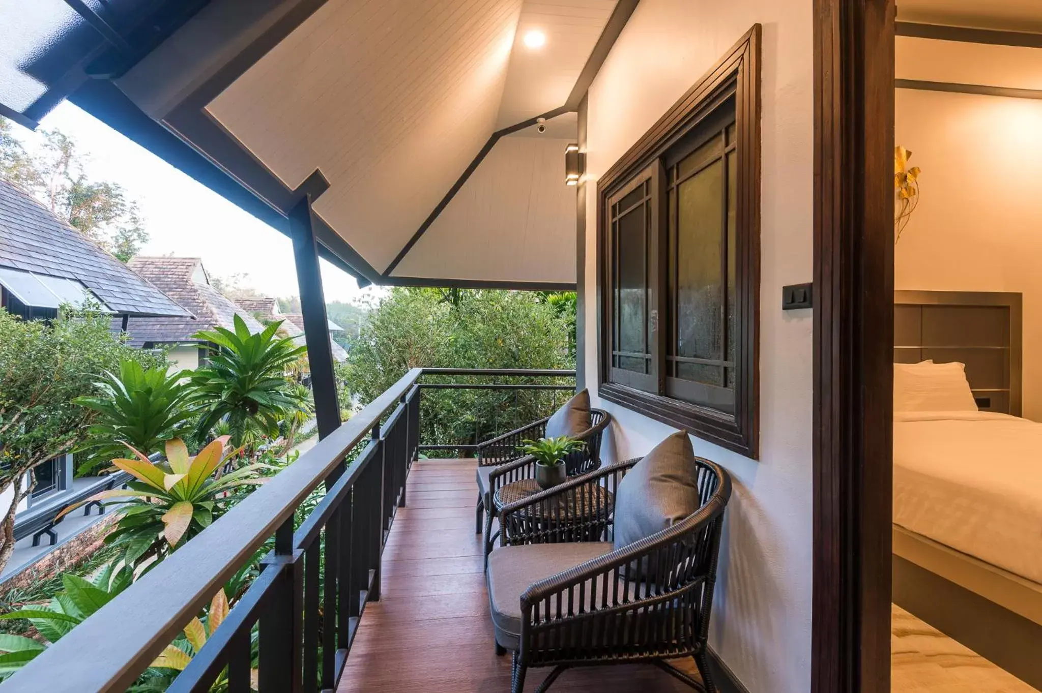 Balcony/Terrace in Loy Chalet Balcony/Terrace in Loy Chalet