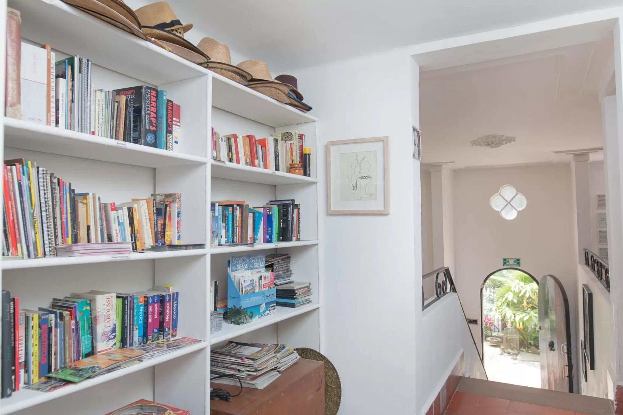 Library in Casa Comtesse