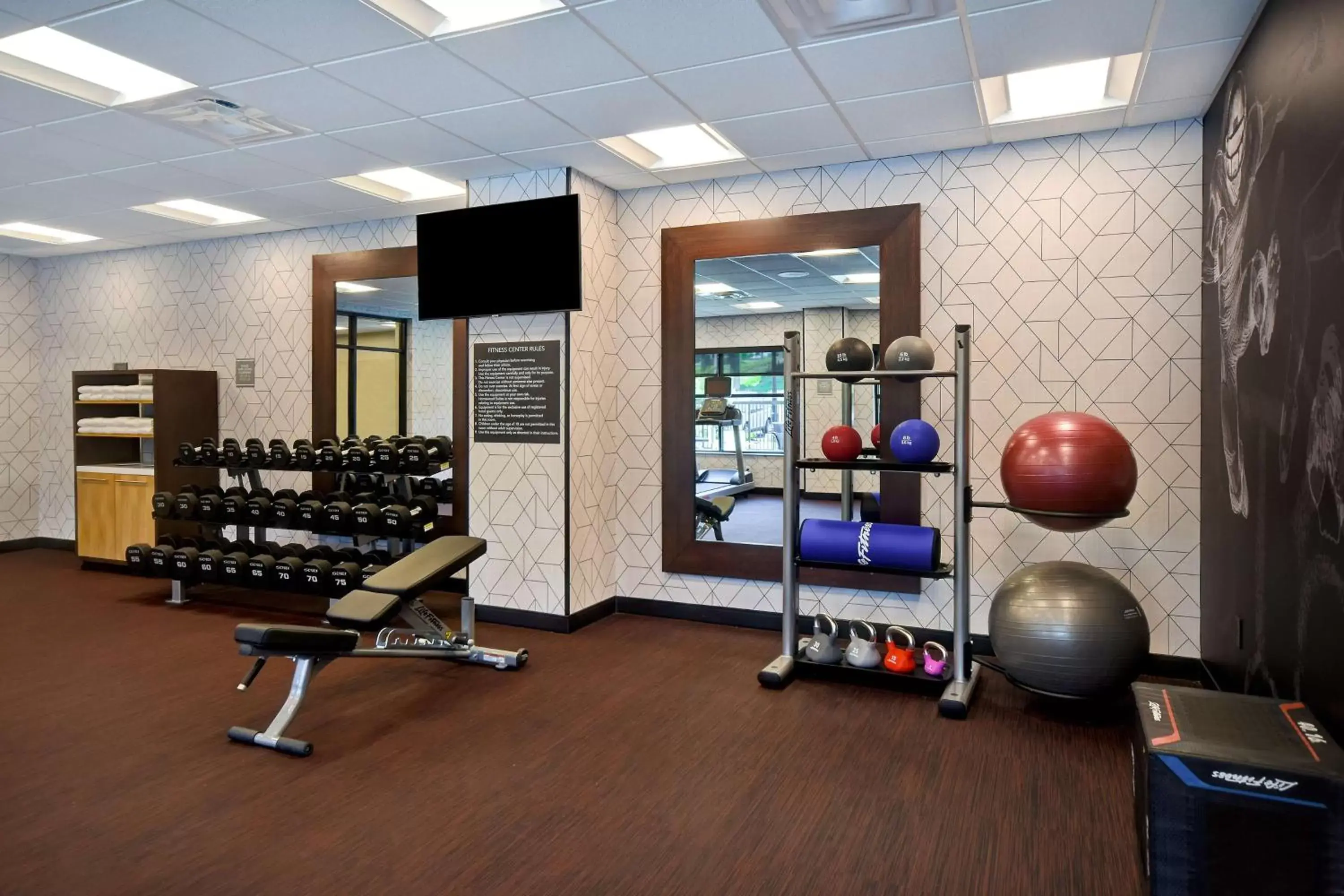 Fitness centre/facilities, Fitness Center/Facilities in Homewood Suites by Hilton Tuscaloosa Downtown, AL