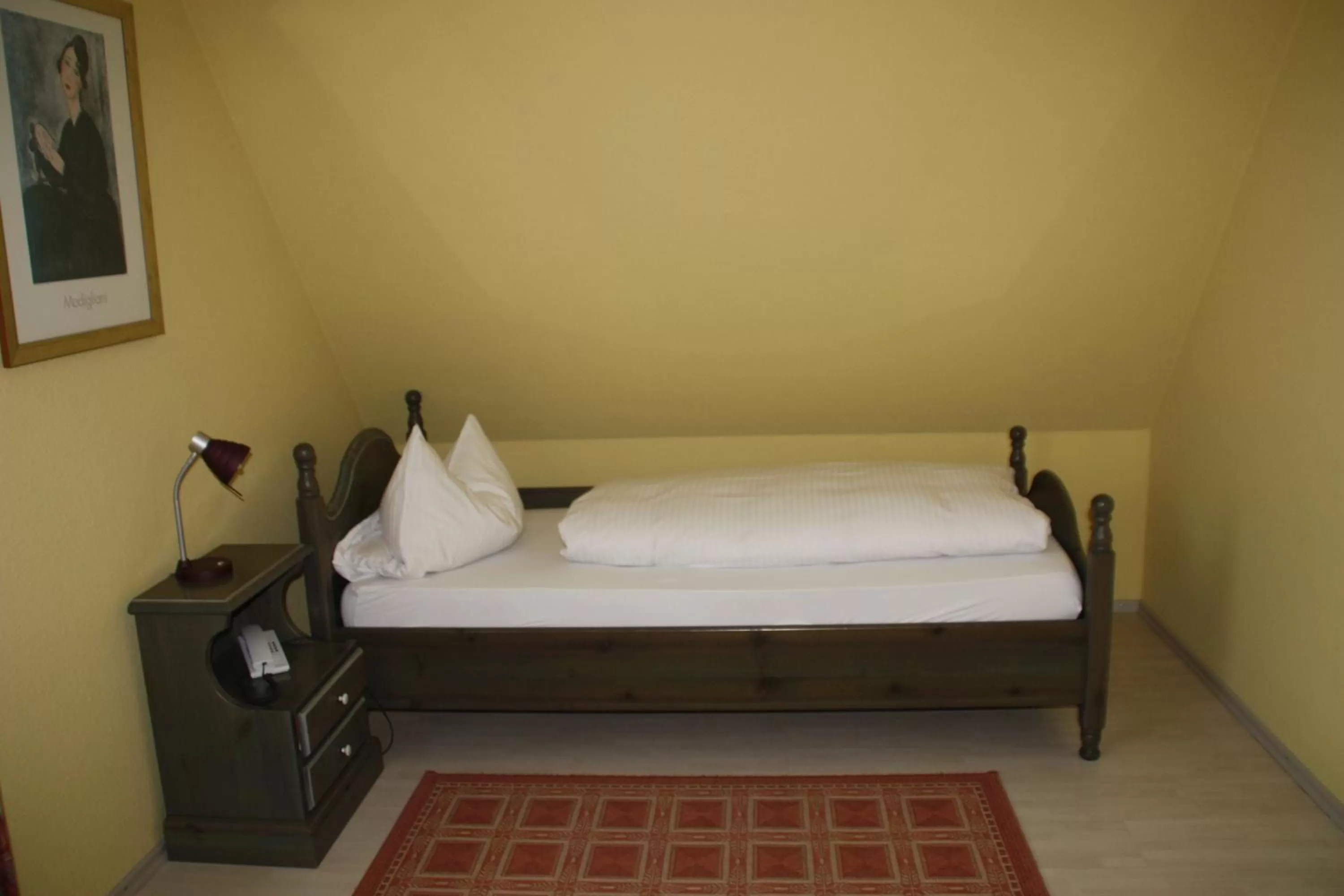 Bed in Hotel Gasthaus Wangerhof