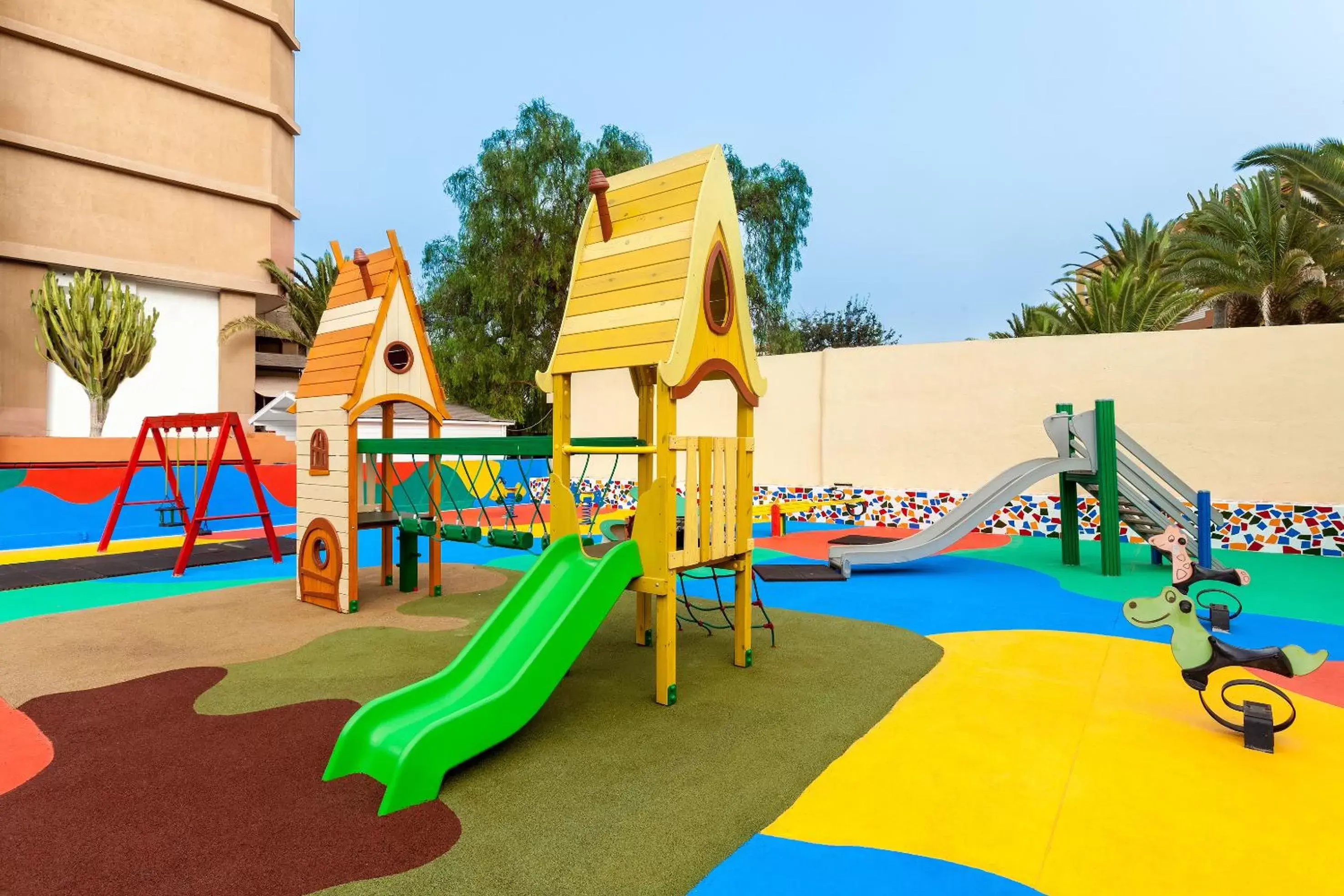 Children play ground, Children's Play Area in Sol Arona Tenerife