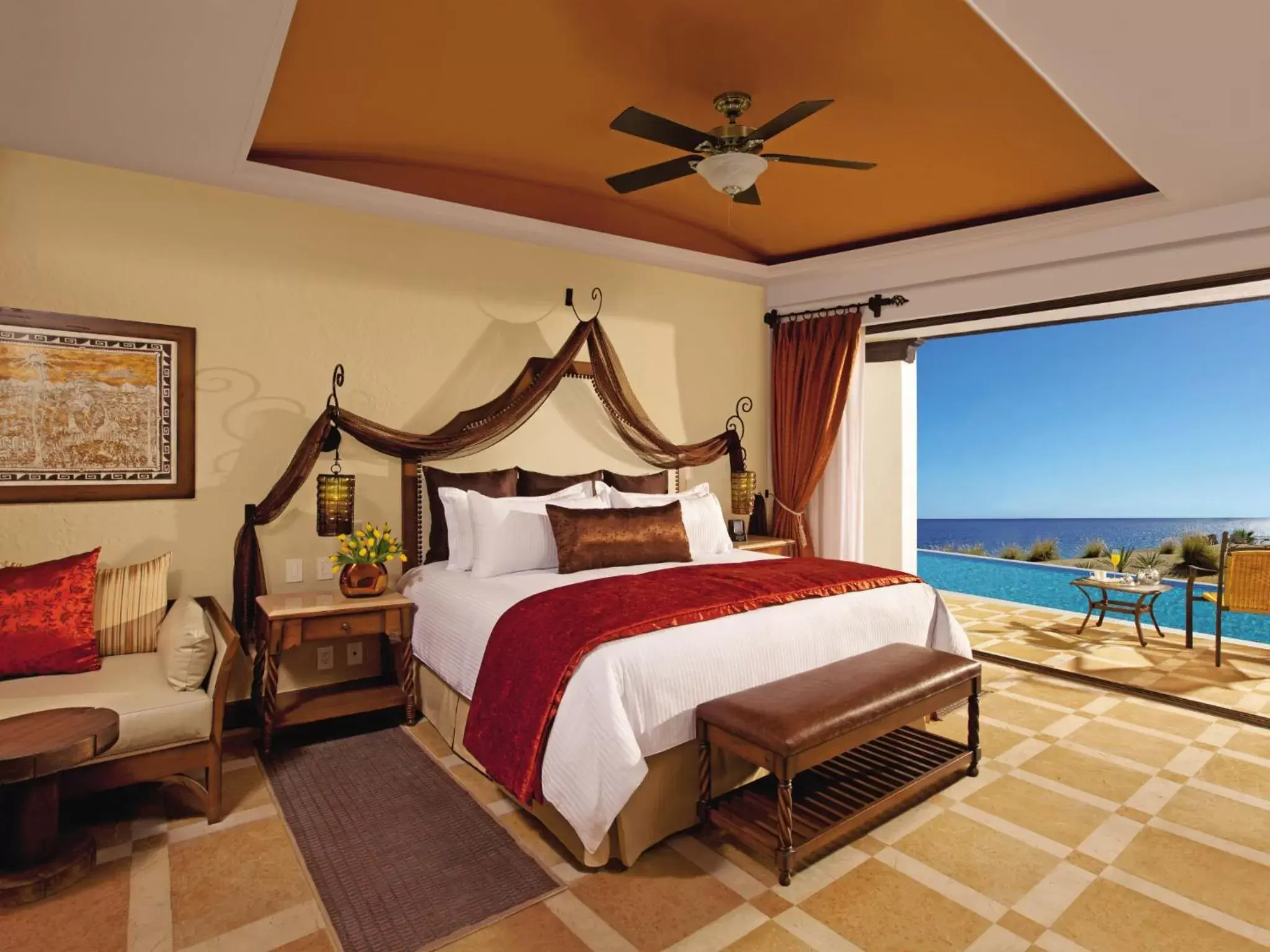 Bedroom in Secrets Puerto Los Cabos Golf & Spa18+