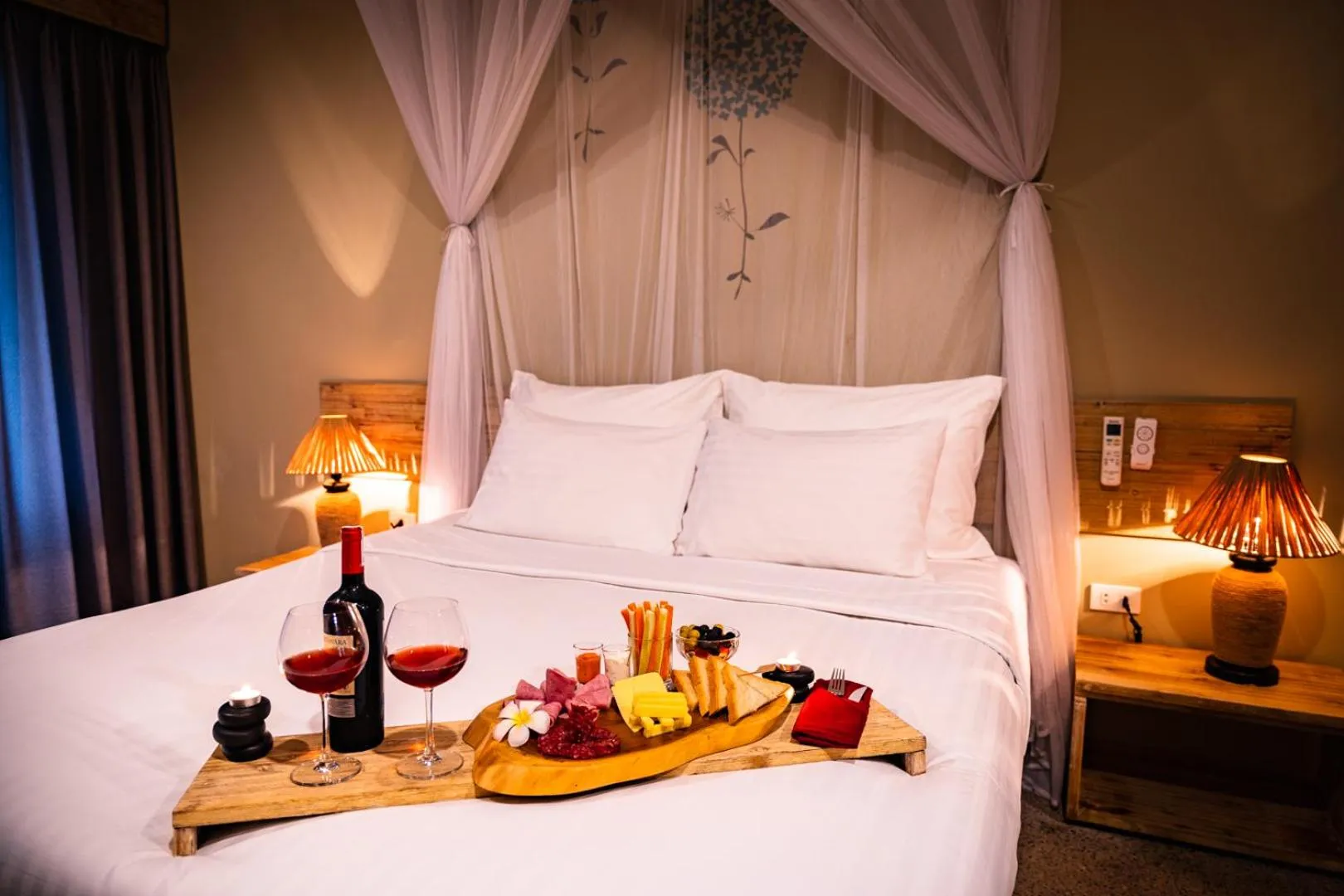 Bedroom, Bed in Lahana Resort Phu Quoc & Spa