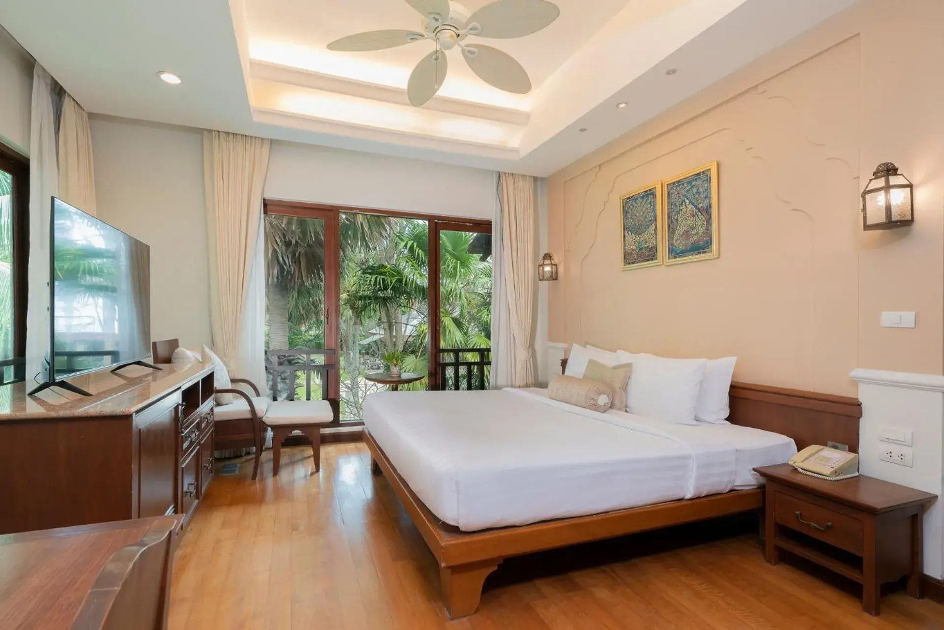 Bedroom in Ravindra Beach Resort & Spa - SHA Extra Plus