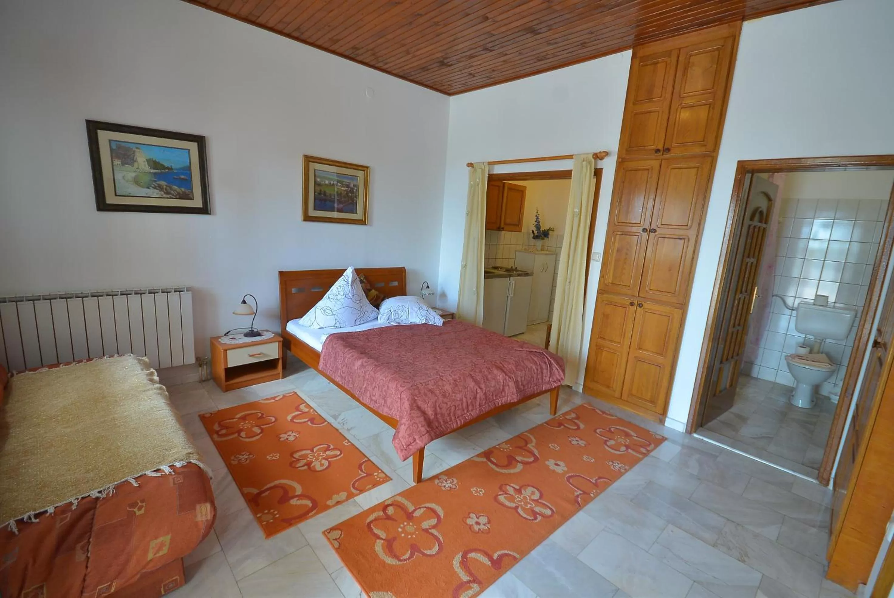 Bed in Hotel Vila Margot