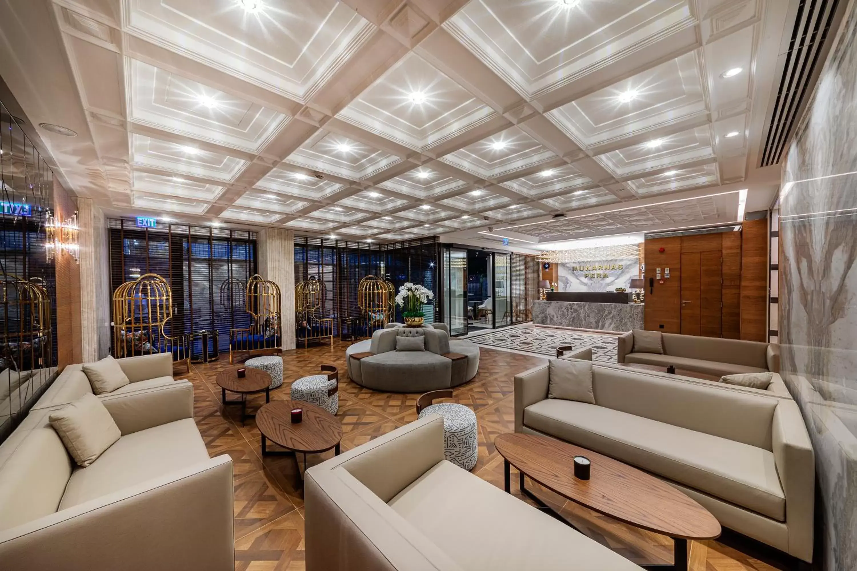 Lobby or reception, Lounge/Bar in Mukarnas Pera Hotel