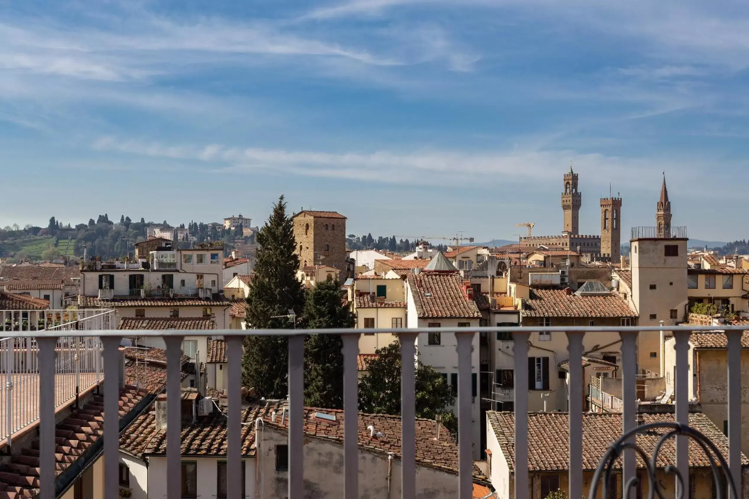 City view in Palazzo Graziani