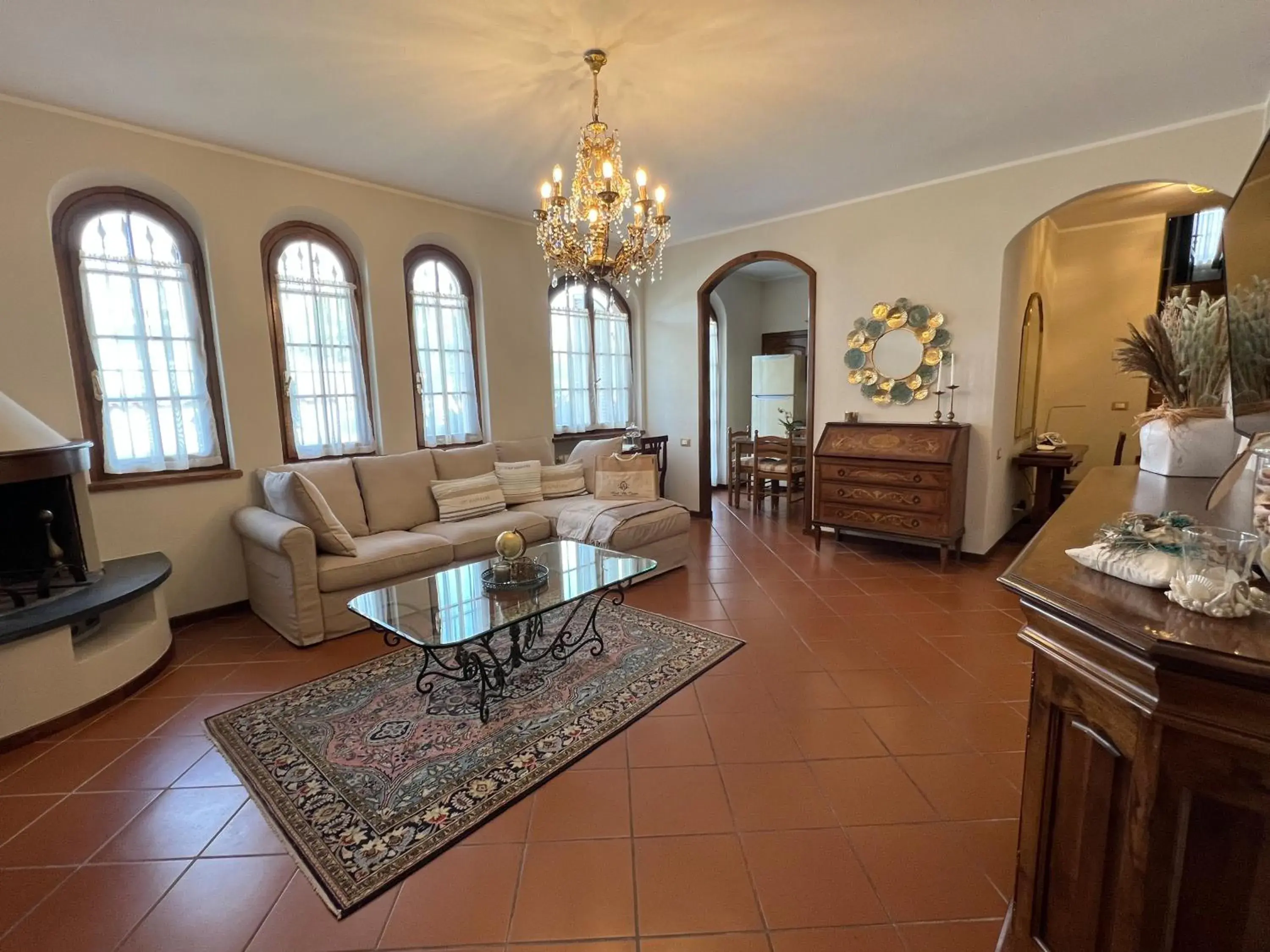 Living room, Seating Area in Hotel Villa Tiziana