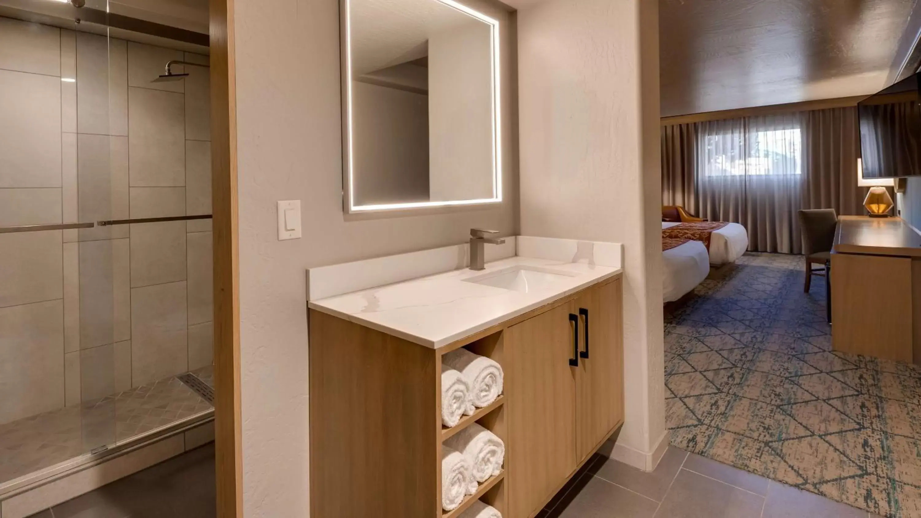 Bathroom in Best Western Plus Arroyo Roble Hotel & Creekside Villas