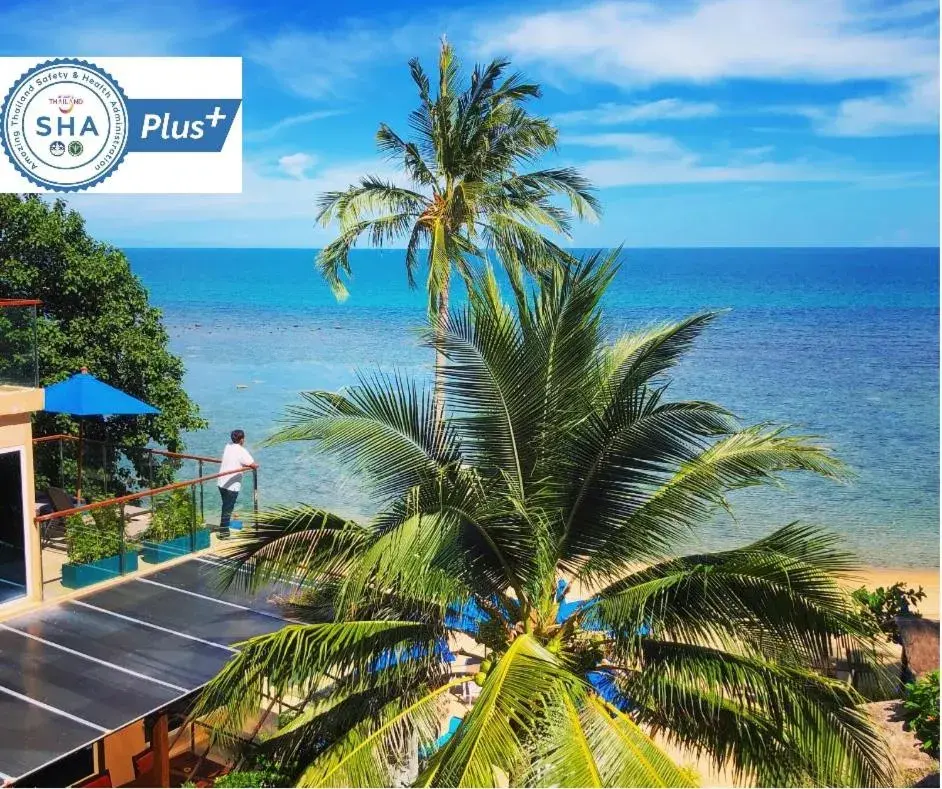 Sea View in Royal Beach Boutique Resort & Spa Koh Samui - SHA Extra Plus