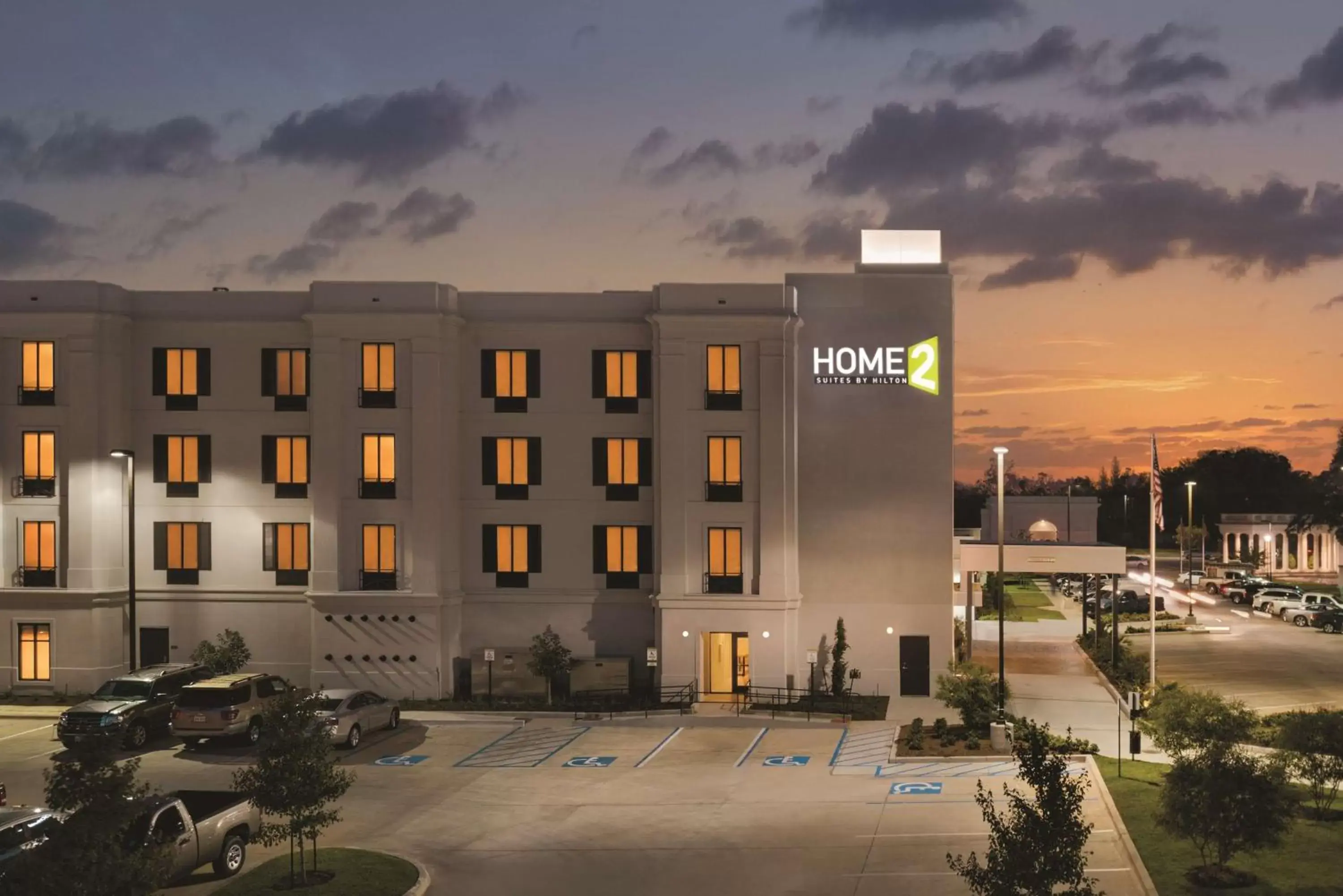 Property building in Home2 Suites by Hilton Parc Lafayette Property building in Home2 Suites by Hilton Parc Lafayette