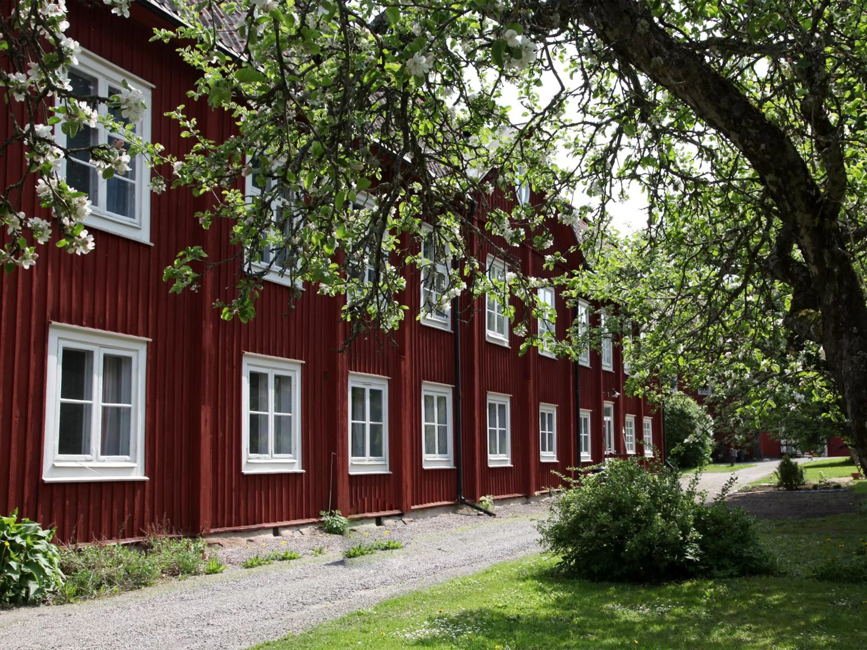 Garden view in Gripsholms BnB
