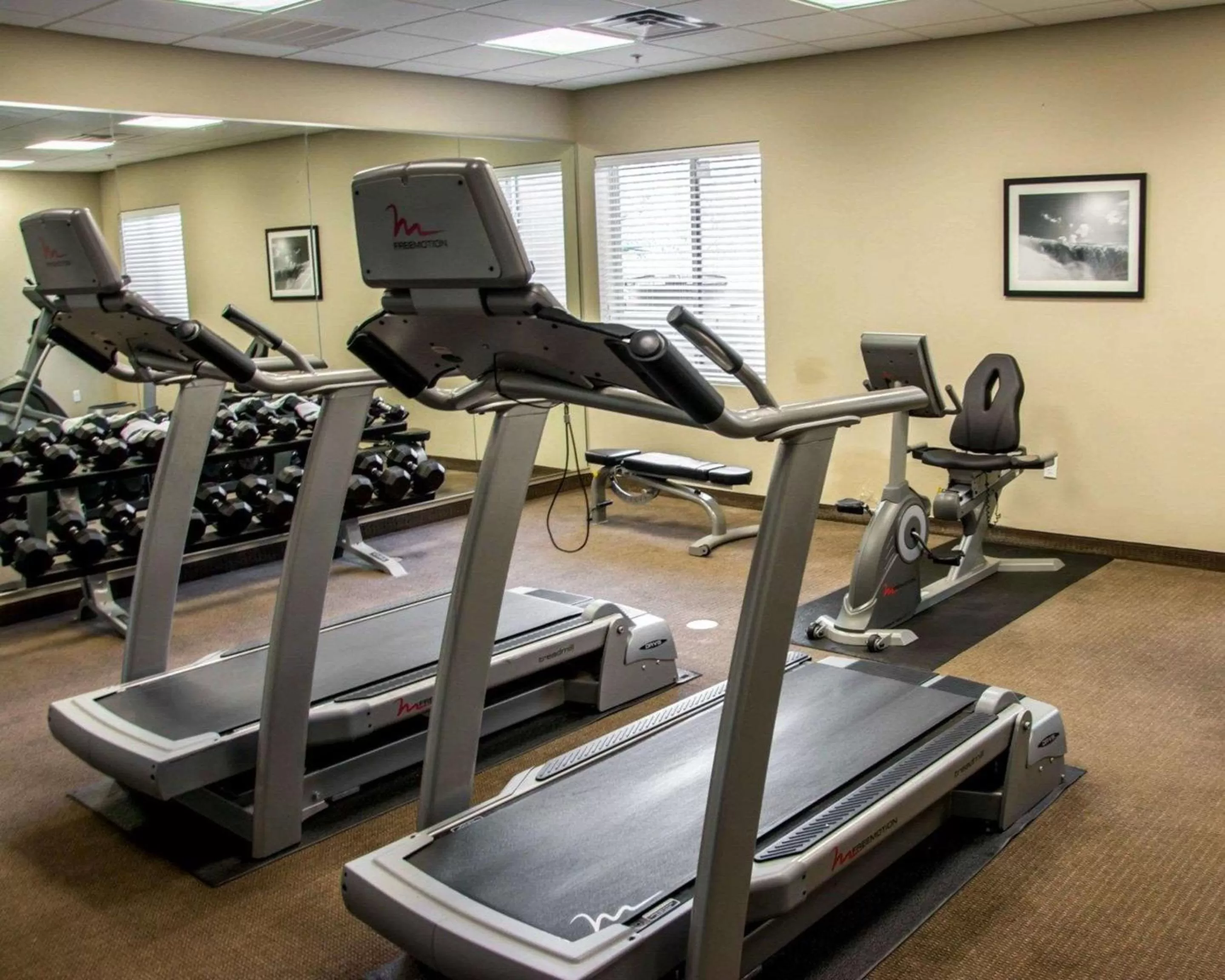 Fitness centre/facilities in Sleep Inn & Suites Shreveport near Medical Center
