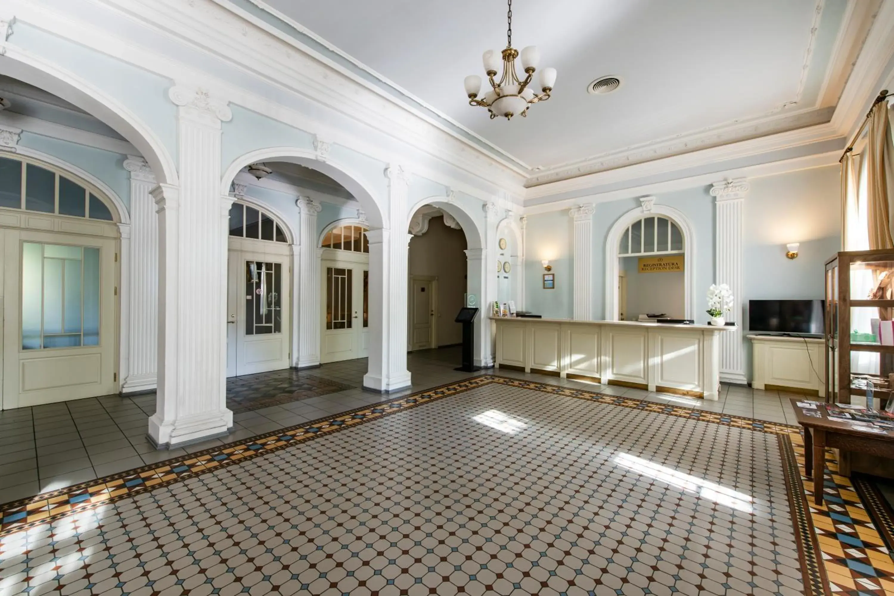 Lobby or reception in Europa Royale Druskininkai